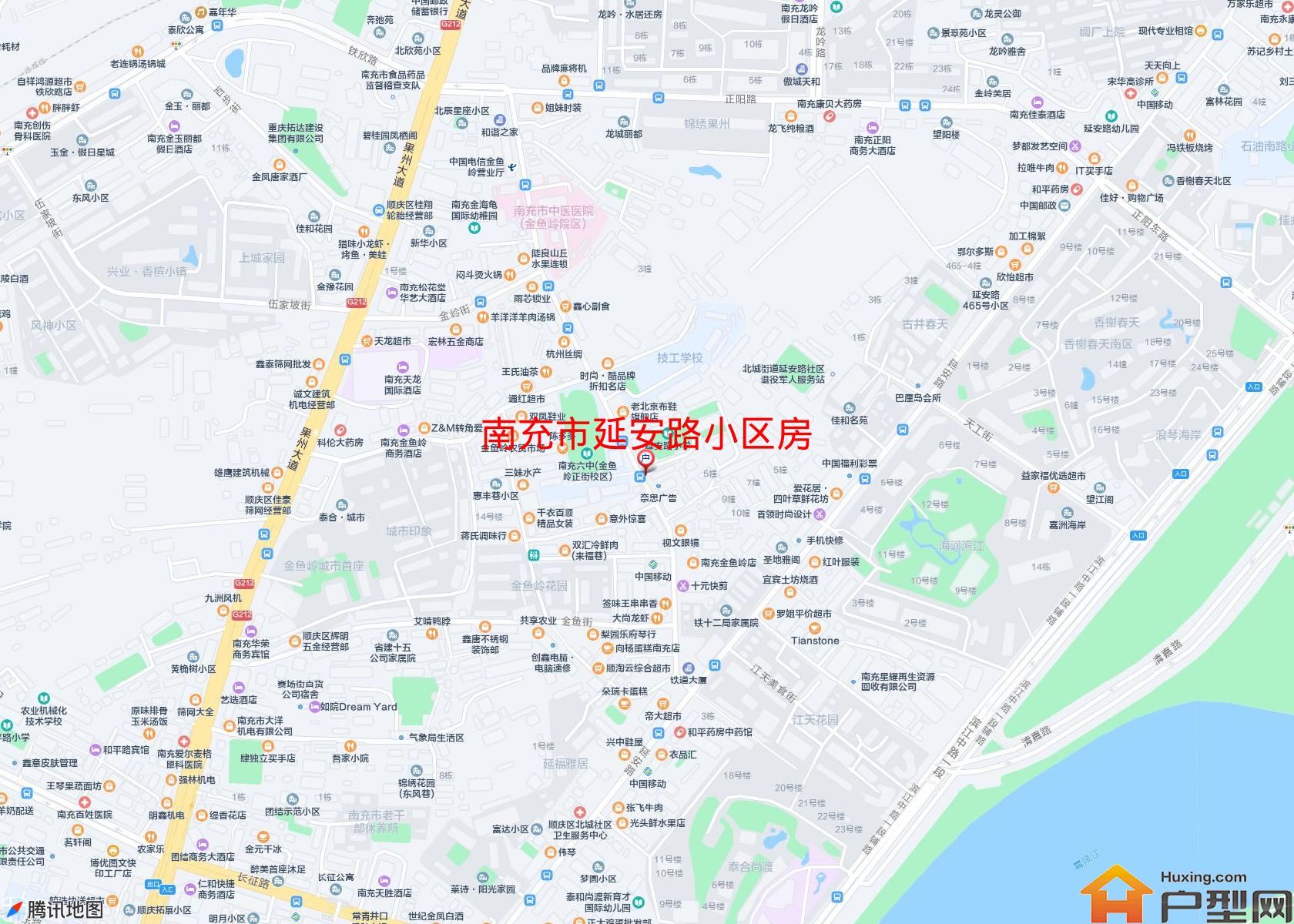 延安路小区房小区 - 户型网
