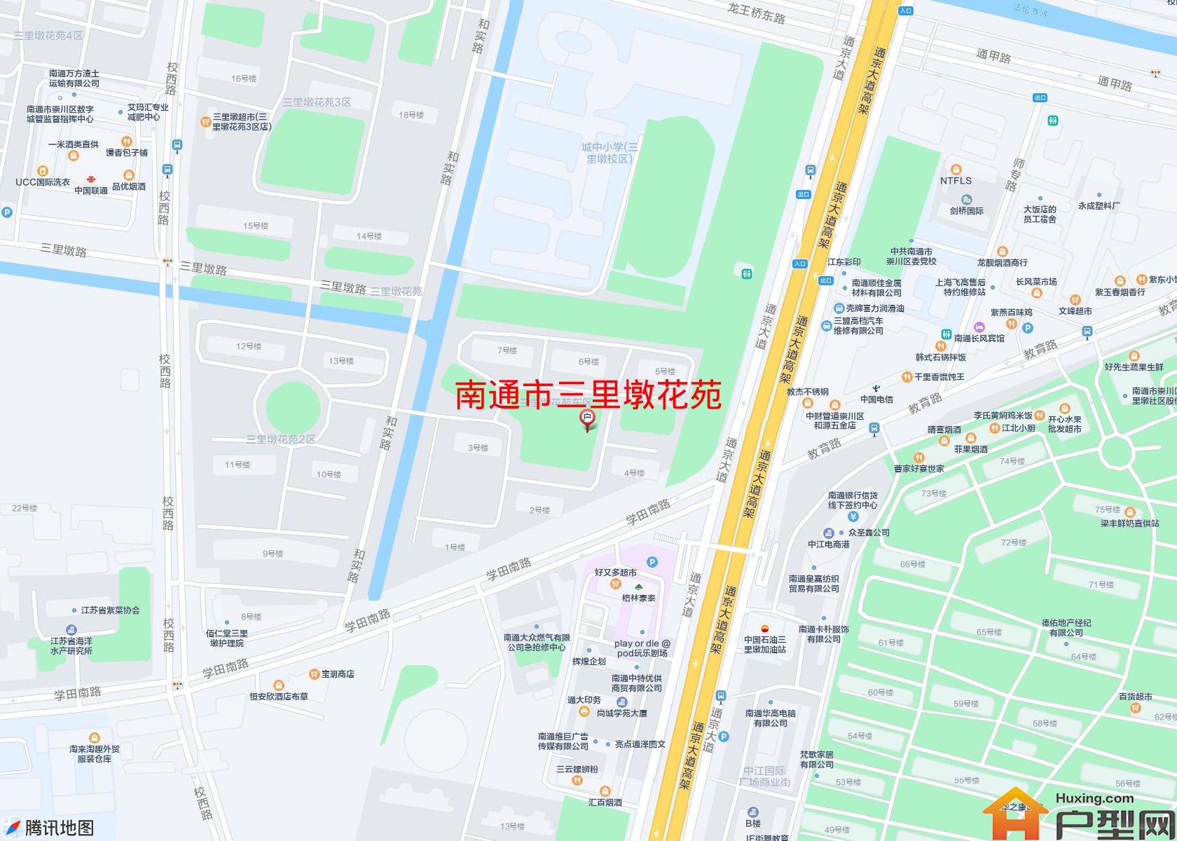 三里墩花苑小区 - 户型网