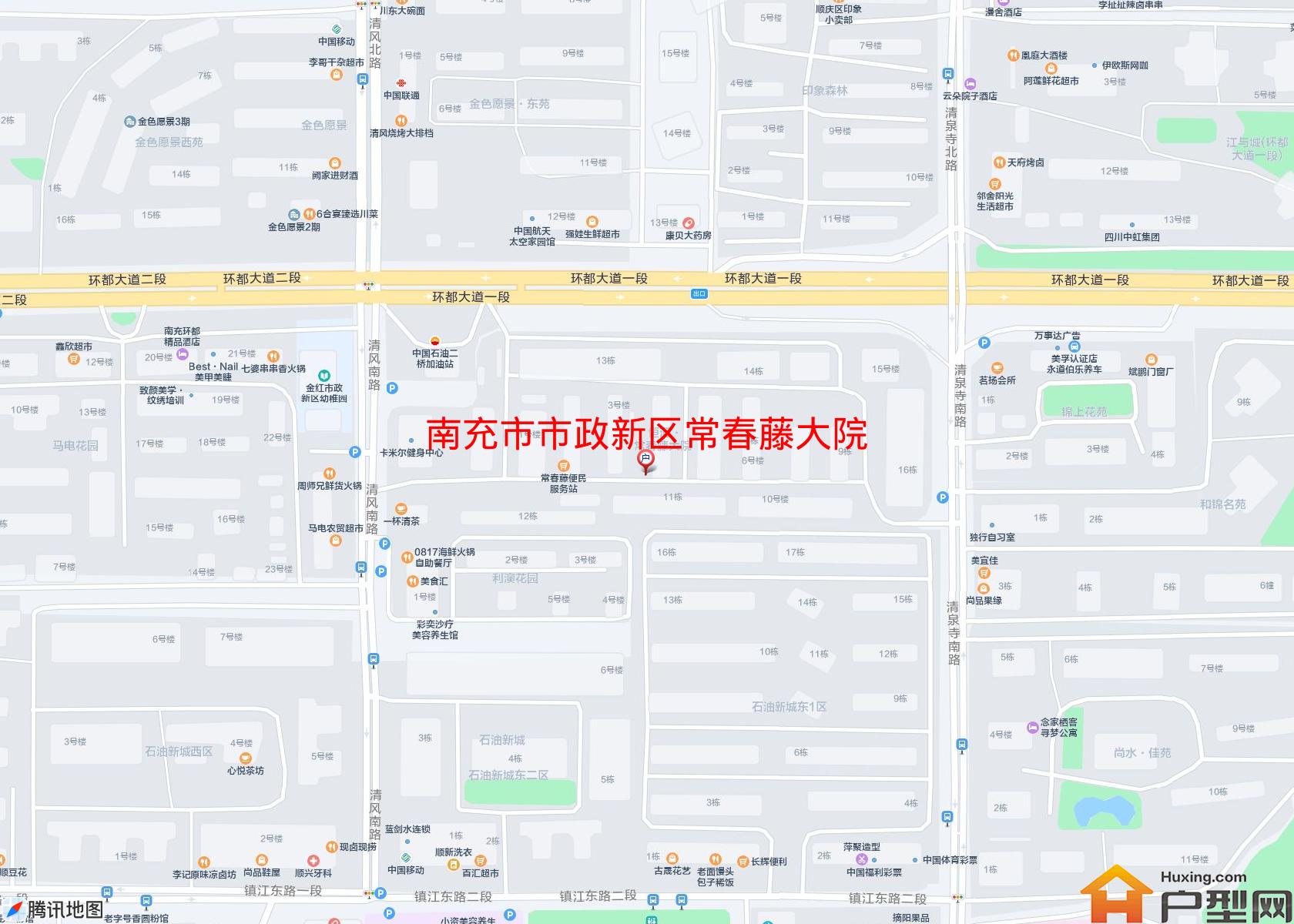 市政新区常春藤大院小区 - 户型网