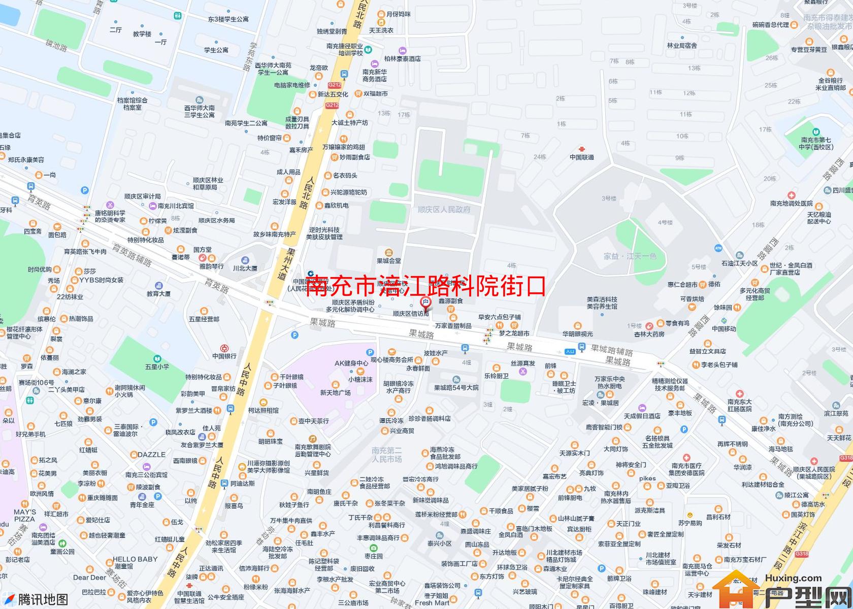涪江路科院街口小区 - 户型网