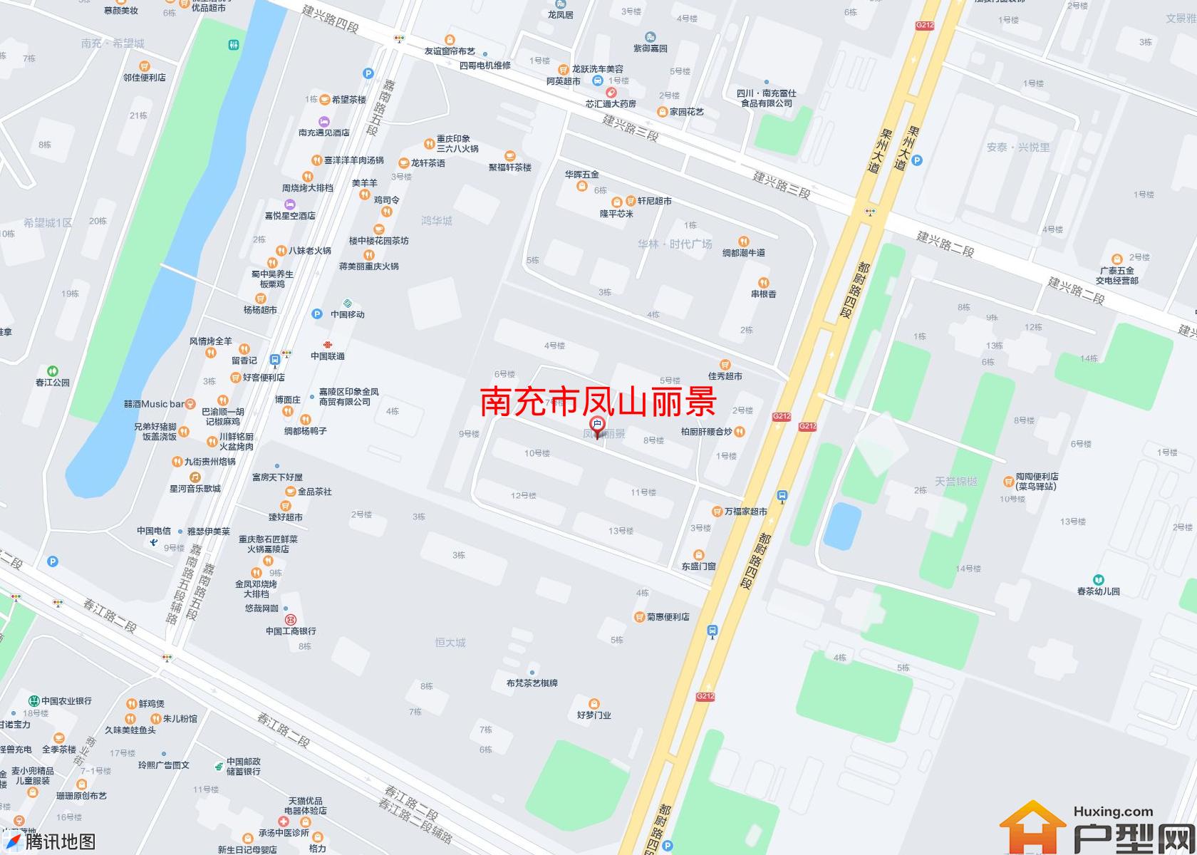 凤山丽景小区 - 户型网