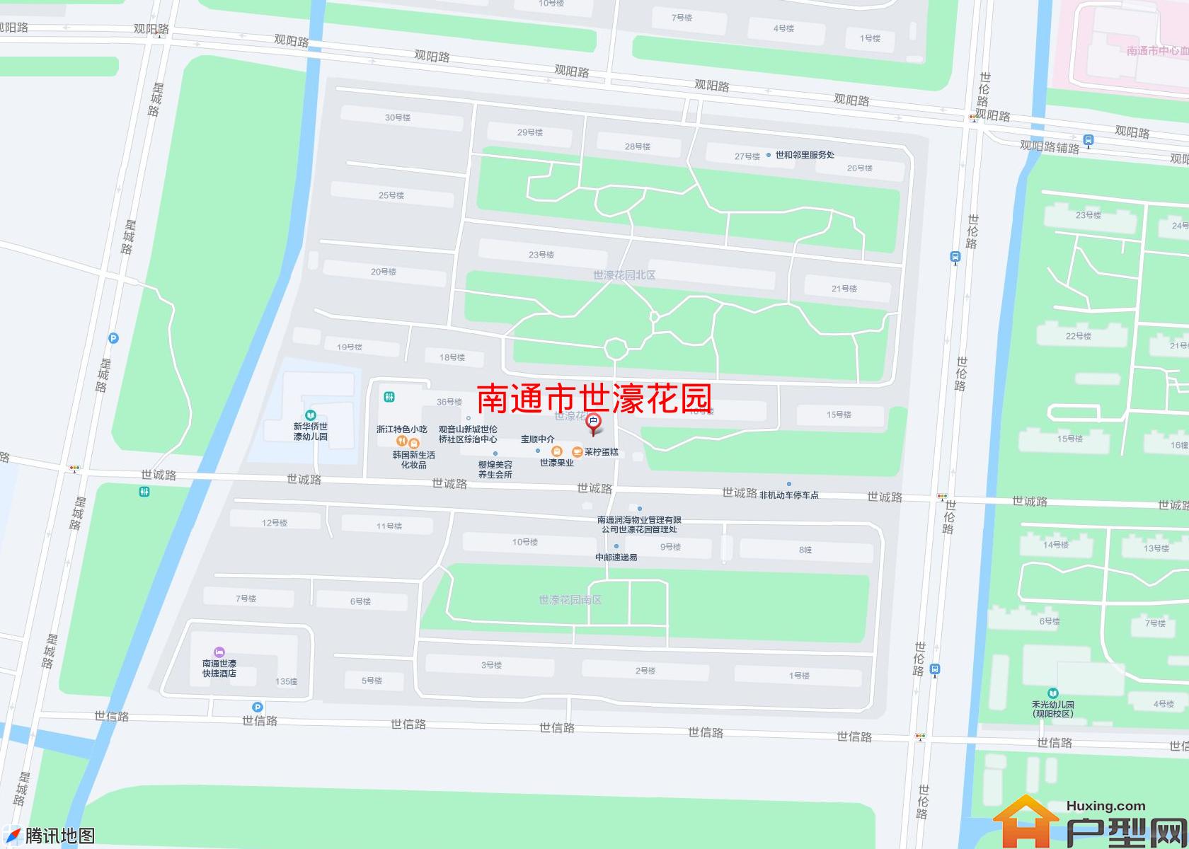 世濠花园小区 - 户型网