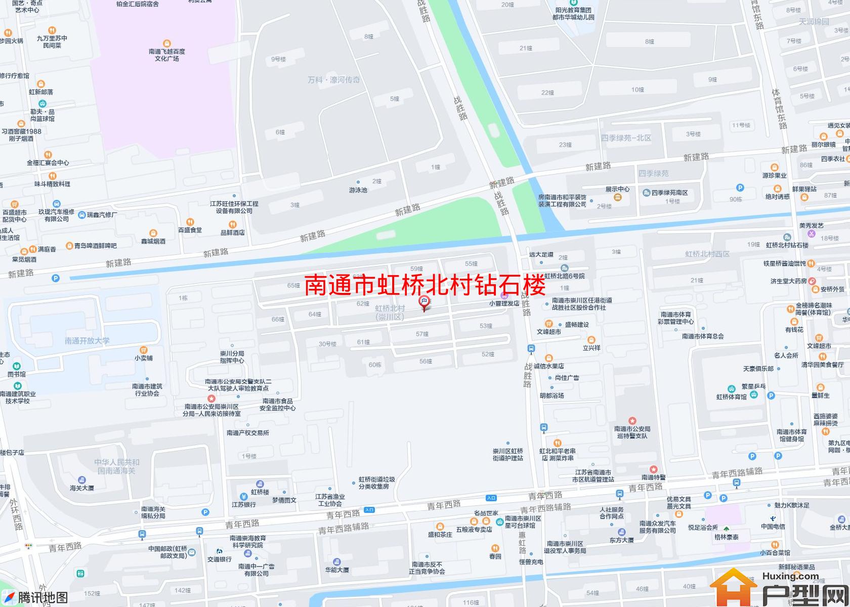虹桥北村钻石楼小区 - 户型网