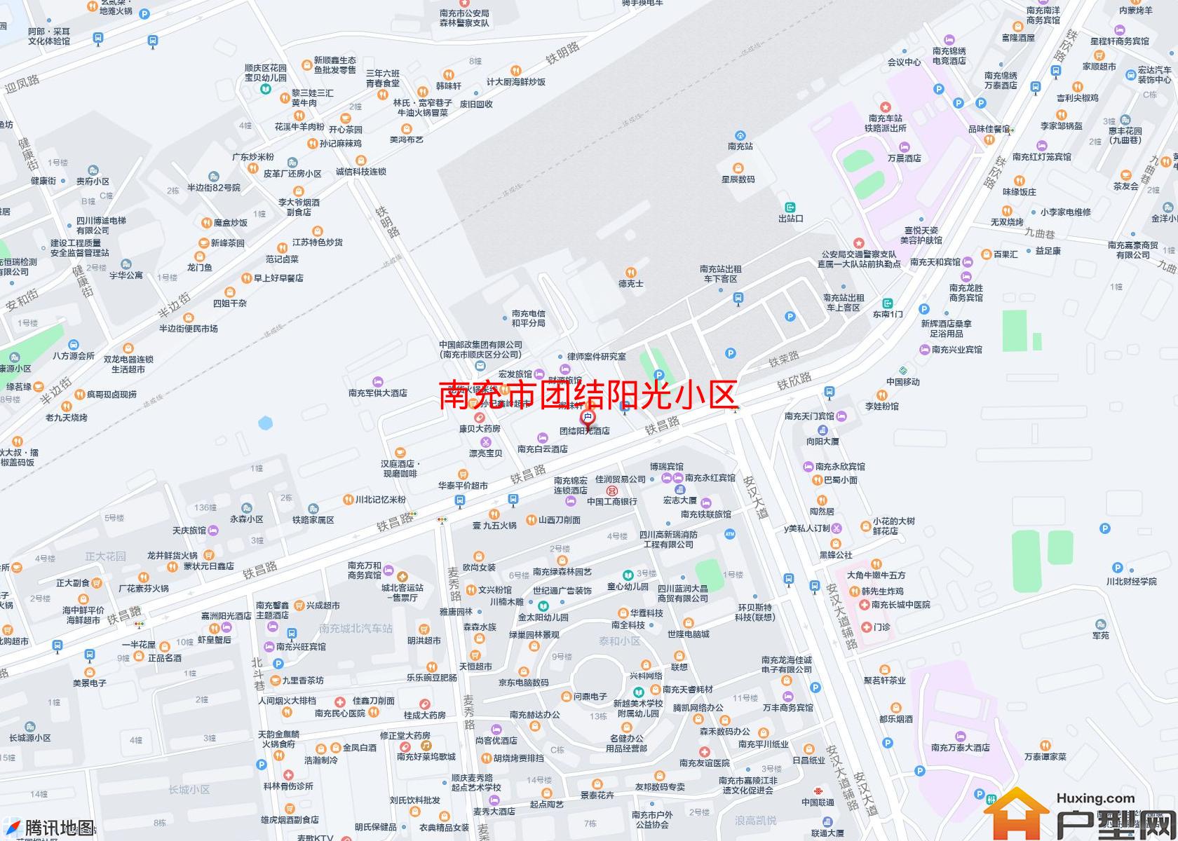 团结阳光小区小区 - 户型网
