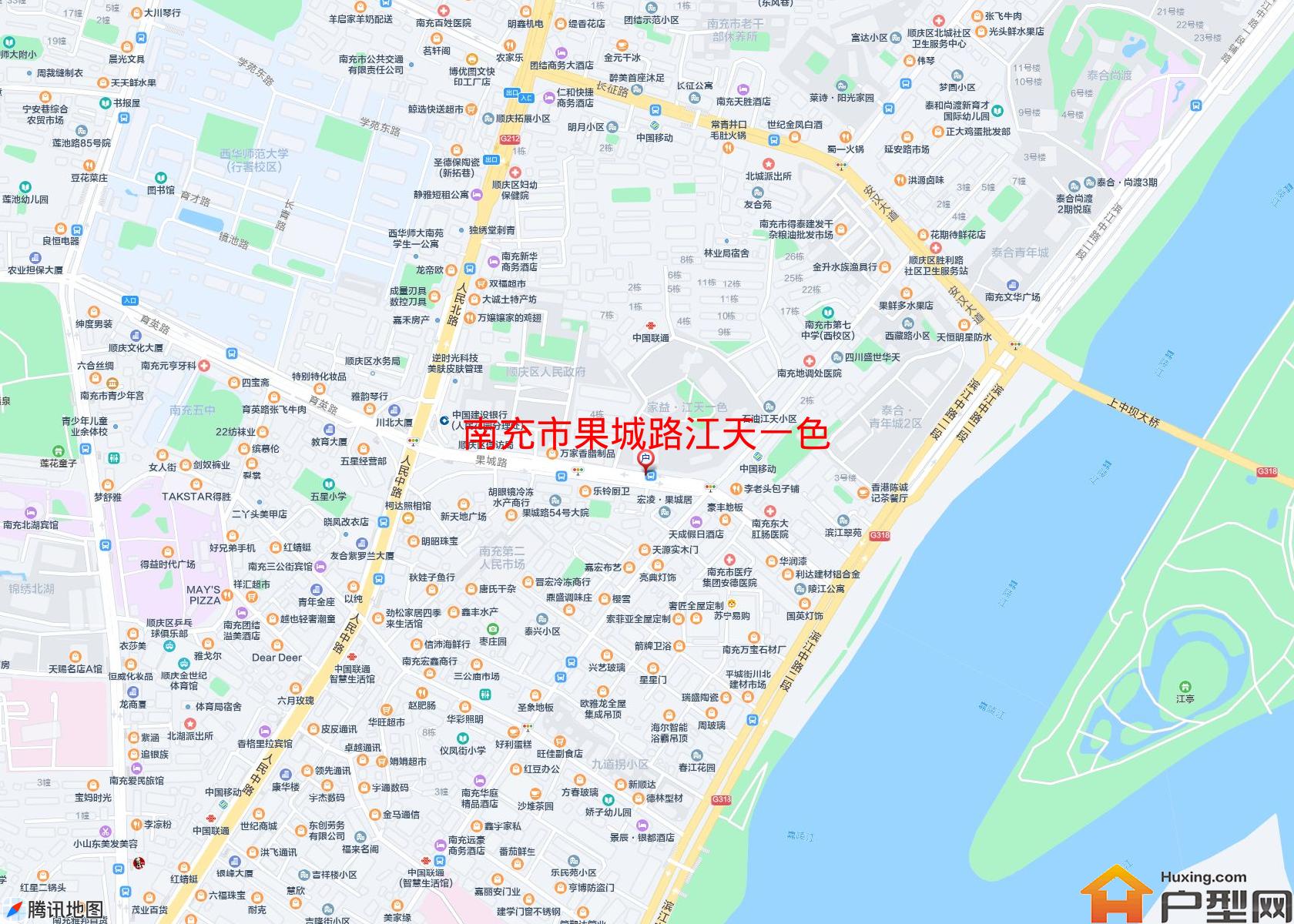 果城路江天一色小区 - 户型网