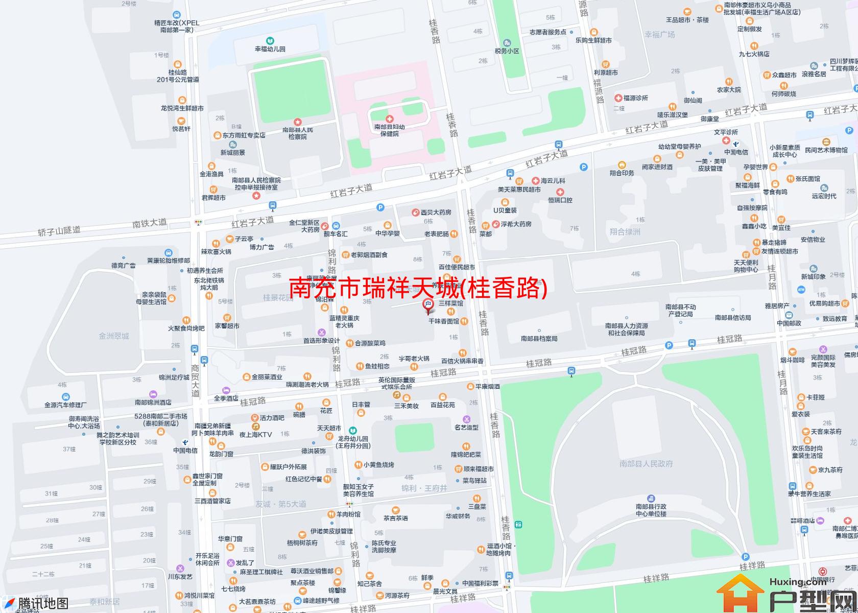 瑞祥天城(桂香路)小区 - 户型网