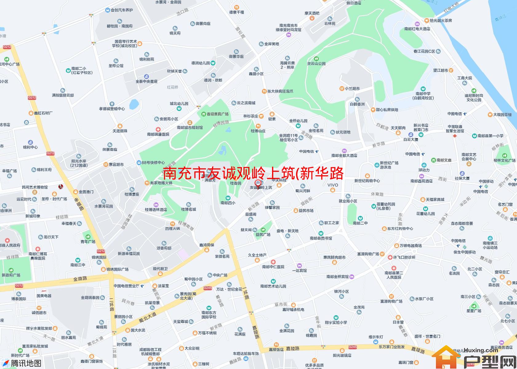 友诚观岭上筑(新华路448号)小区 - 户型网