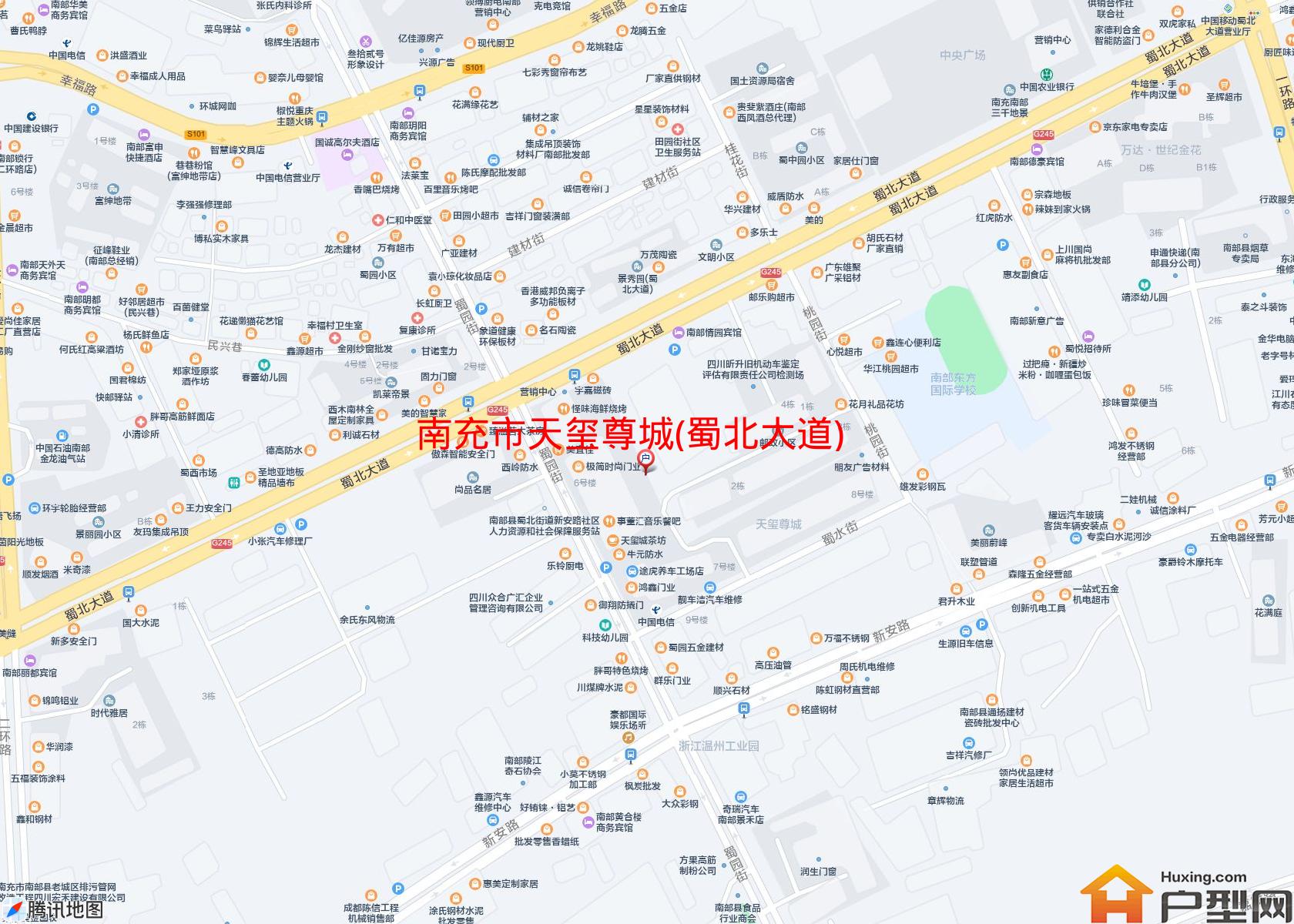 天玺尊城(蜀北大道)小区 - 户型网