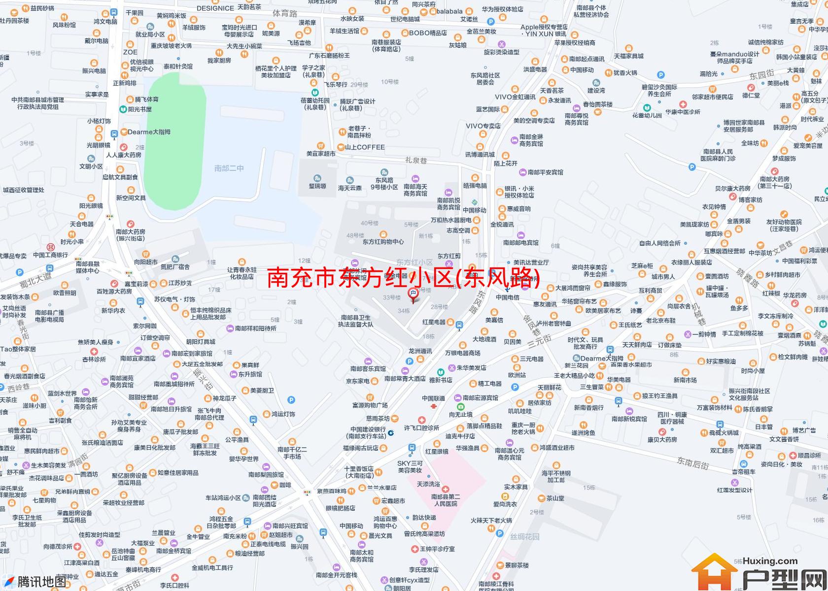 东方红小区(东风路)小区 - 户型网