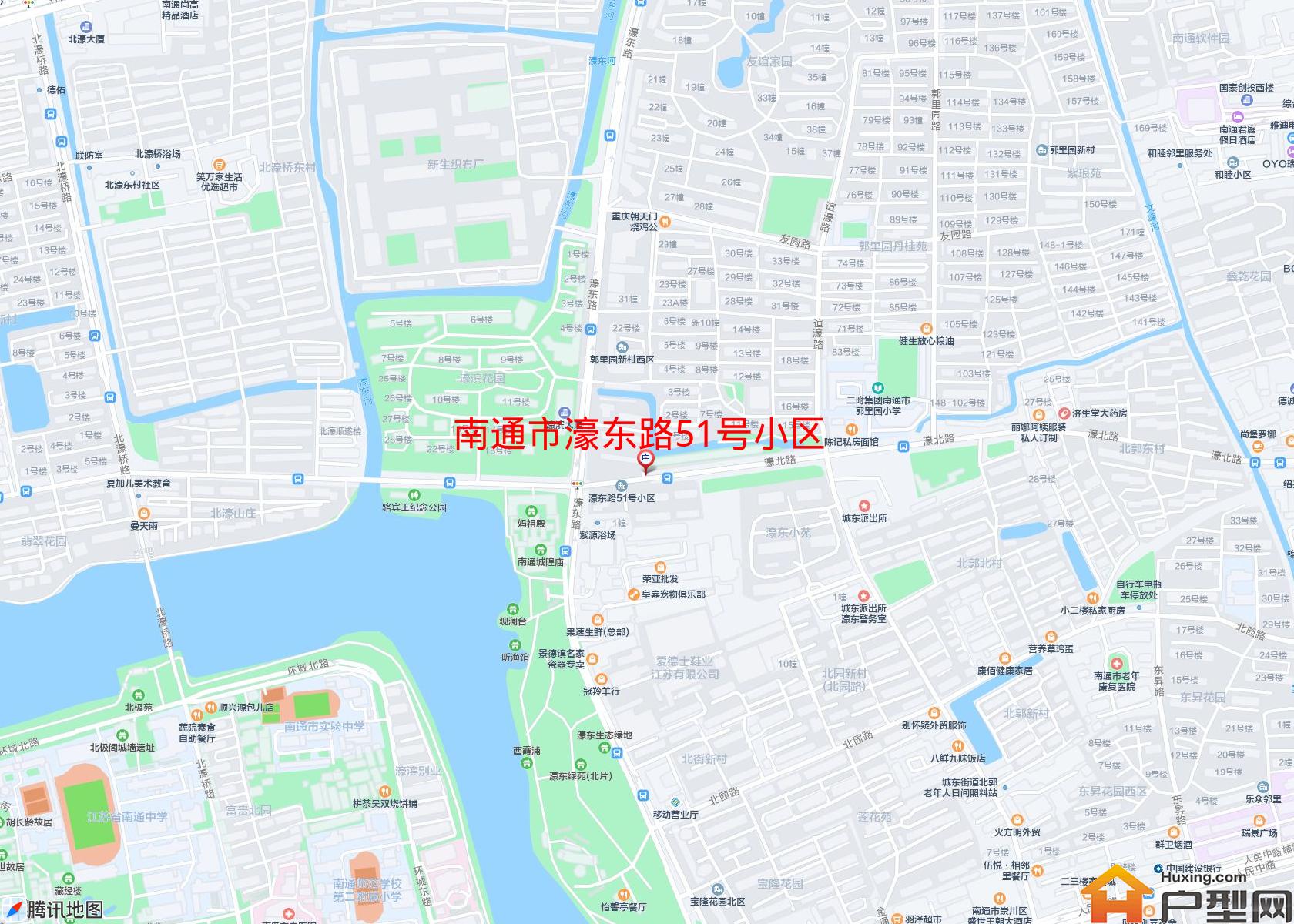 濠东路51号小区小区 - 户型网
