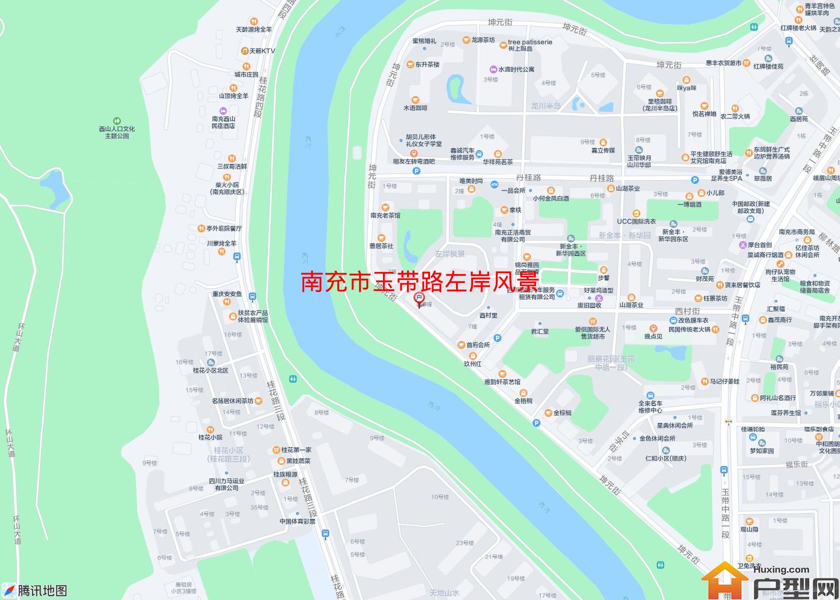 玉带路左岸风景小区 - 户型网