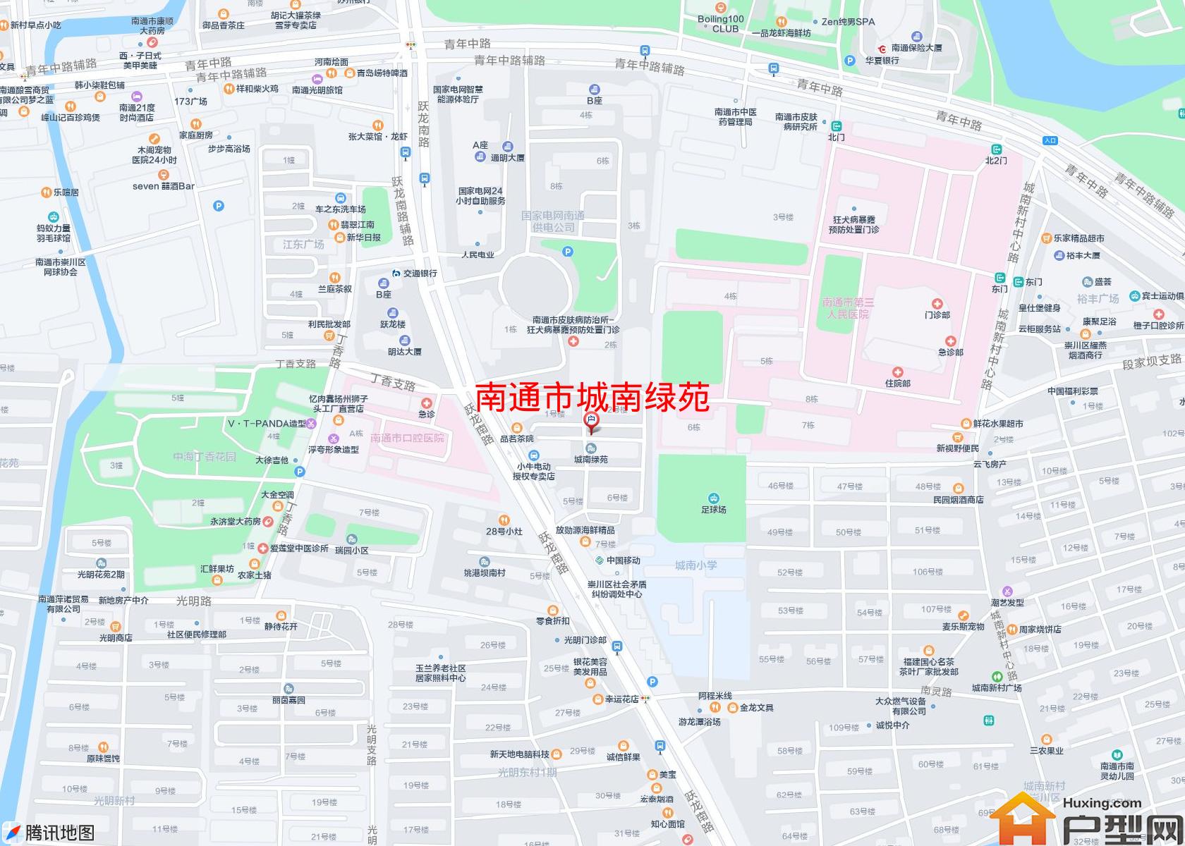 城南绿苑小区 - 户型网