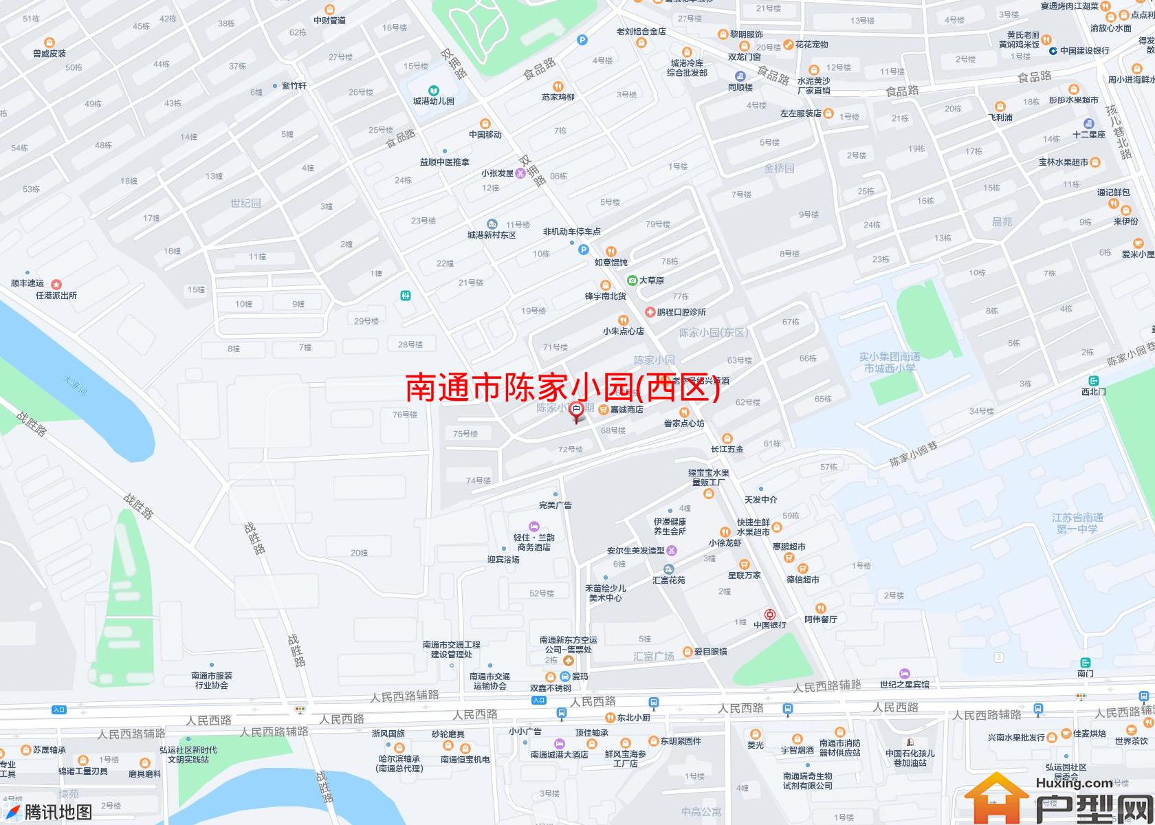 陈家小园(西区)小区 - 户型网
