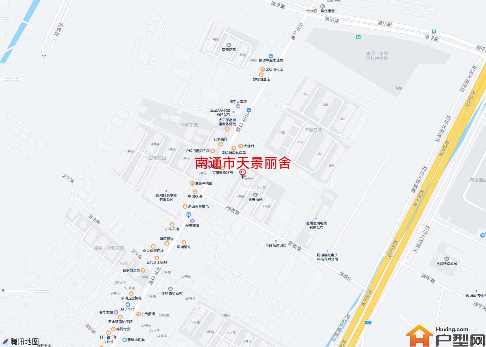 天景丽舍小区 - 户型网