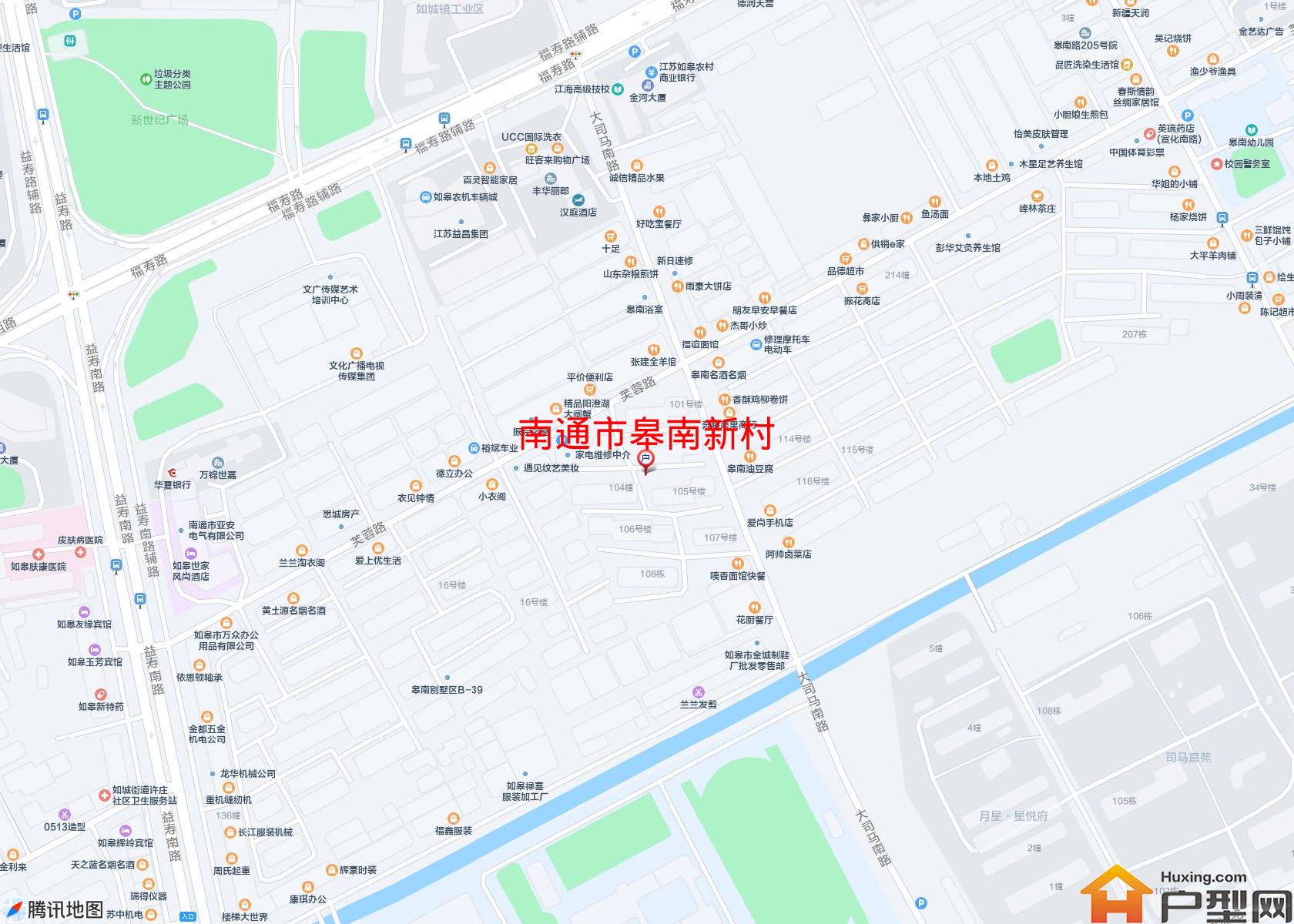 皋南新村小区 - 户型网