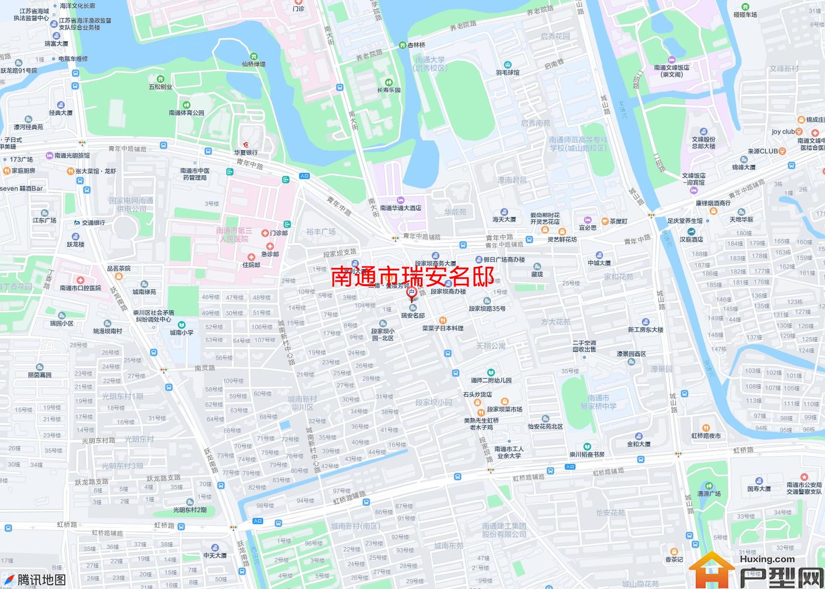 瑞安名邸小区 - 户型网