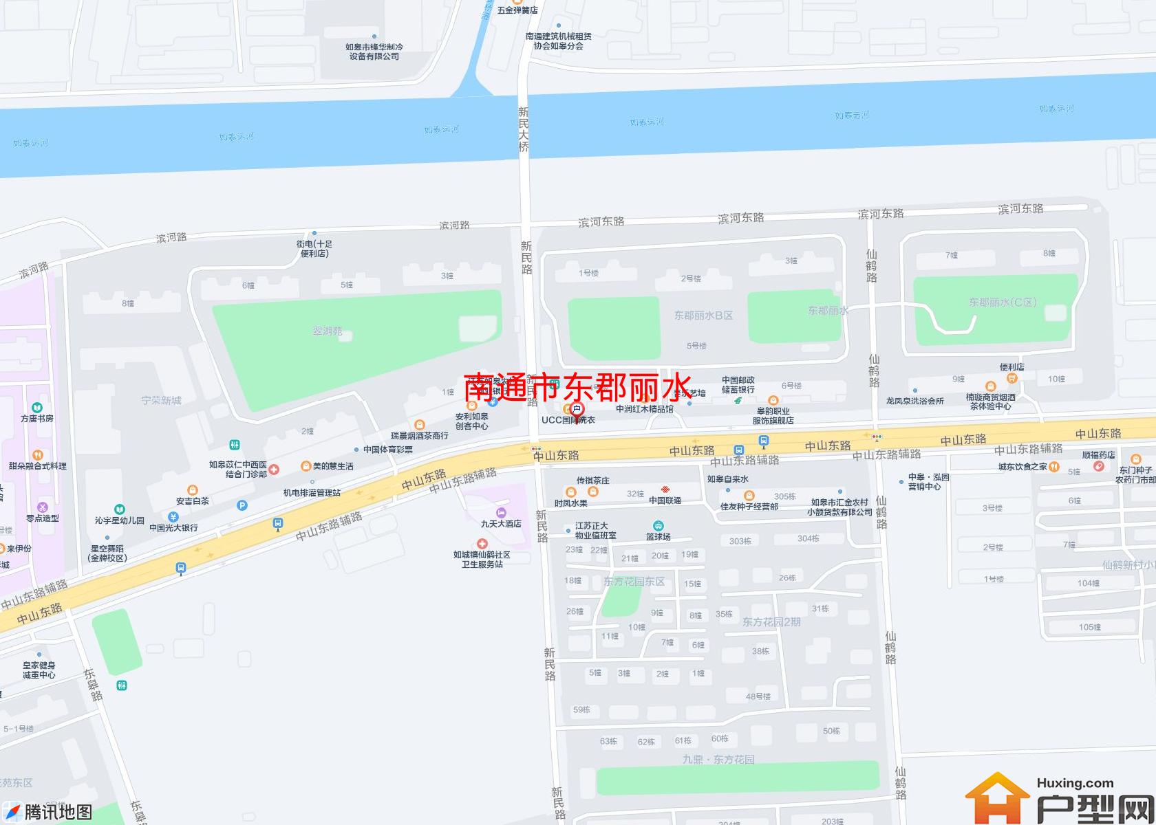 东郡丽水小区 - 户型网
