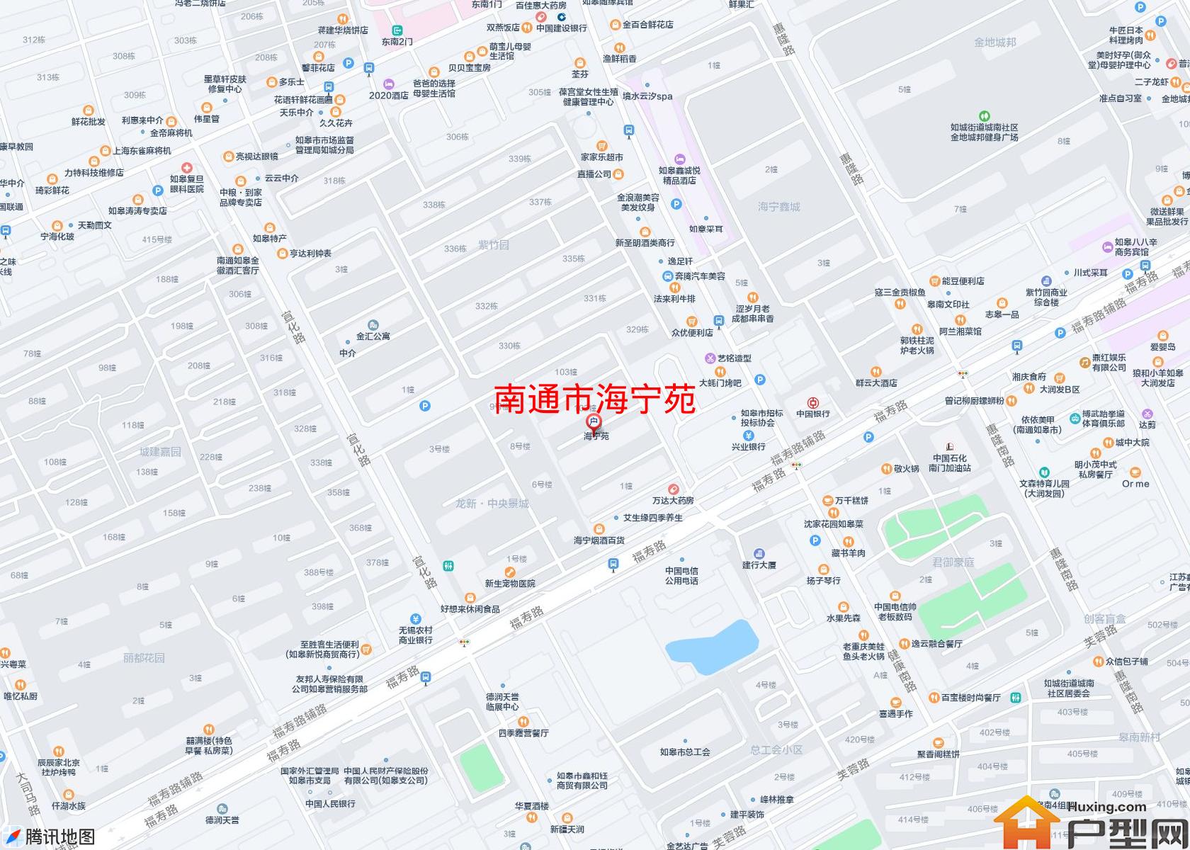 海宁苑小区 - 户型网
