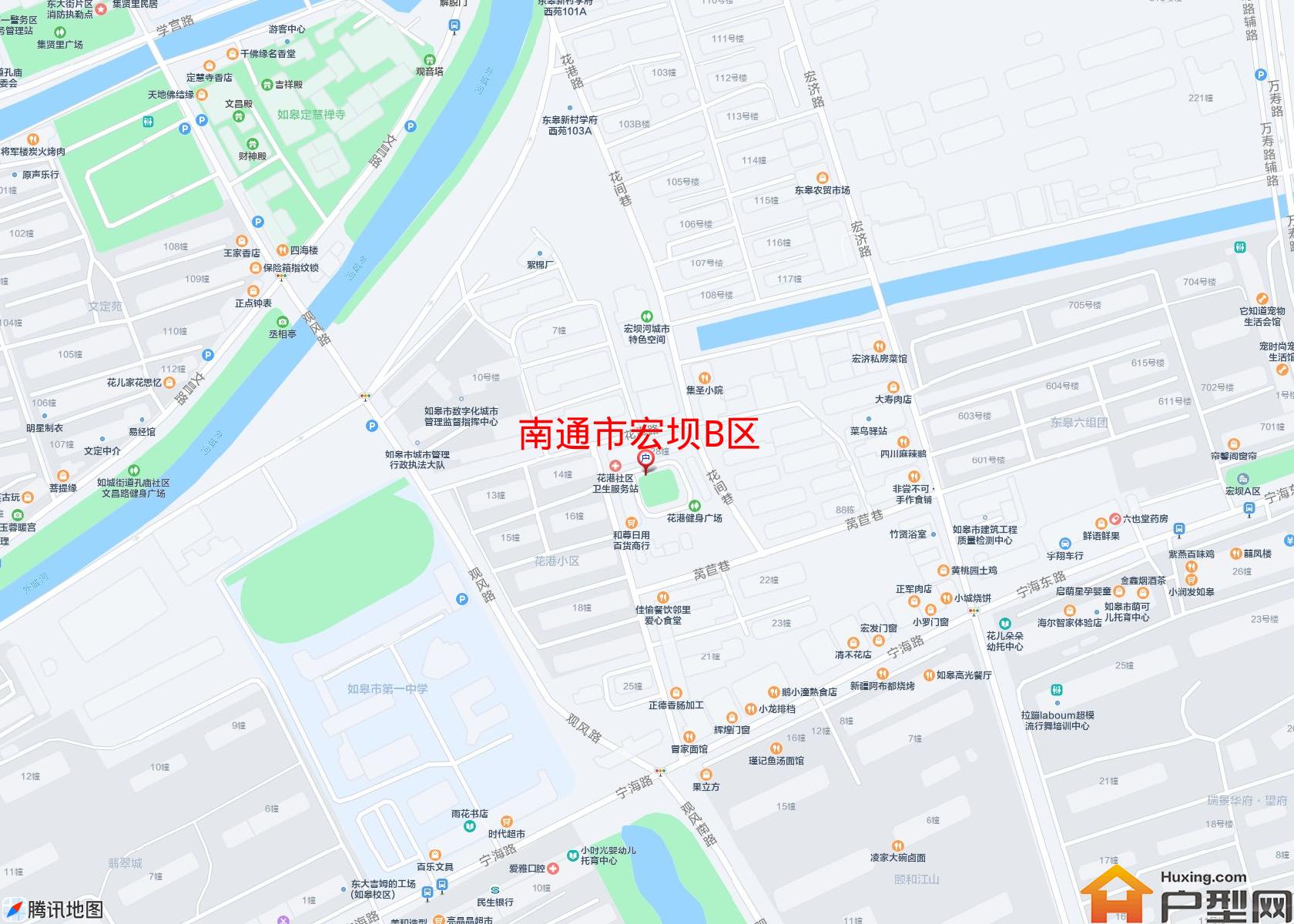 宏坝B区小区 - 户型网