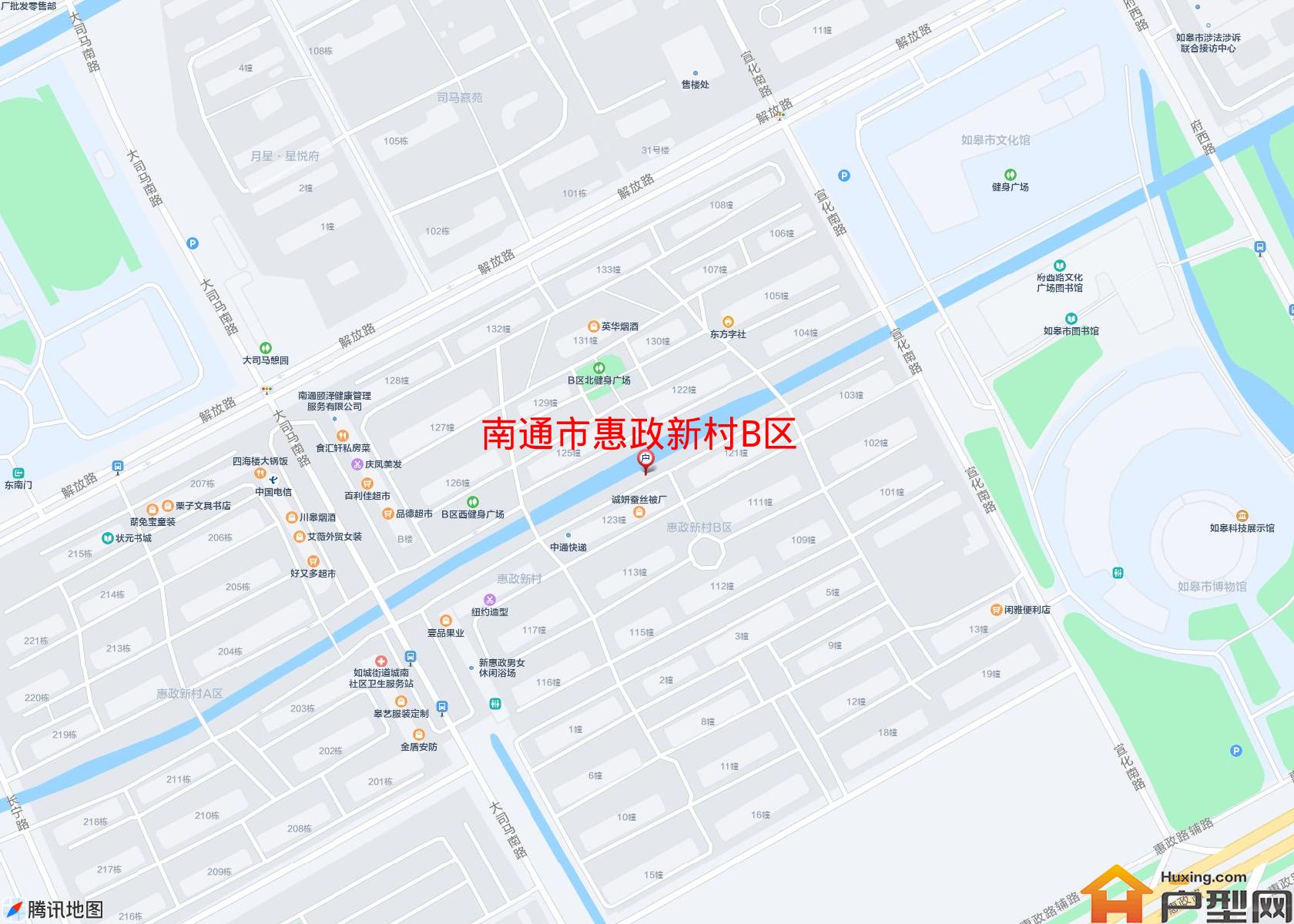 惠政新村B区小区 - 户型网