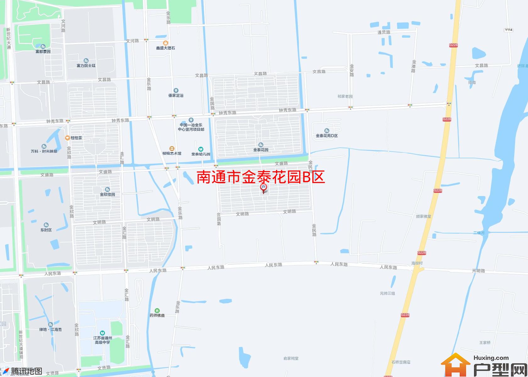金泰花园B区小区 - 户型网