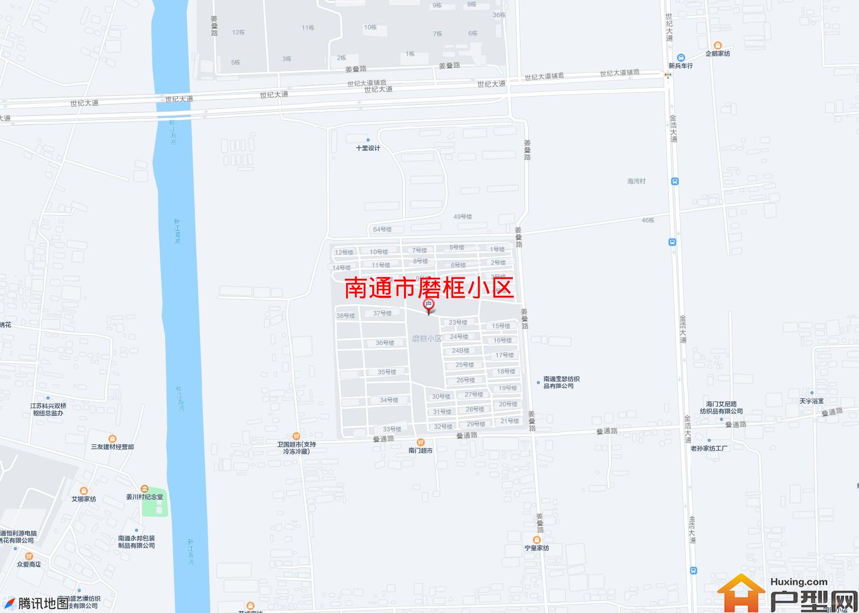 磨框小区小区 - 户型网