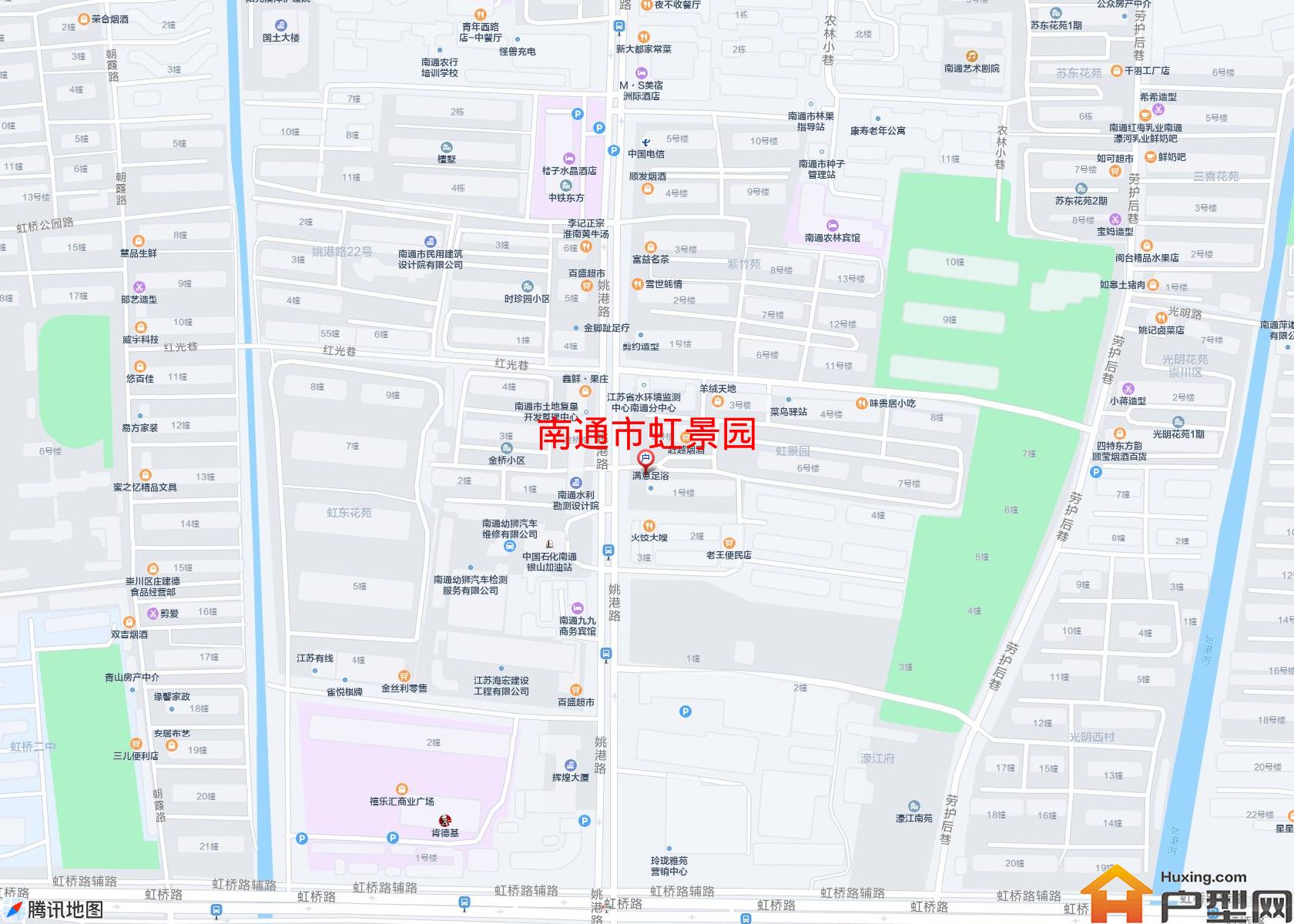 虹景园小区 - 户型网
