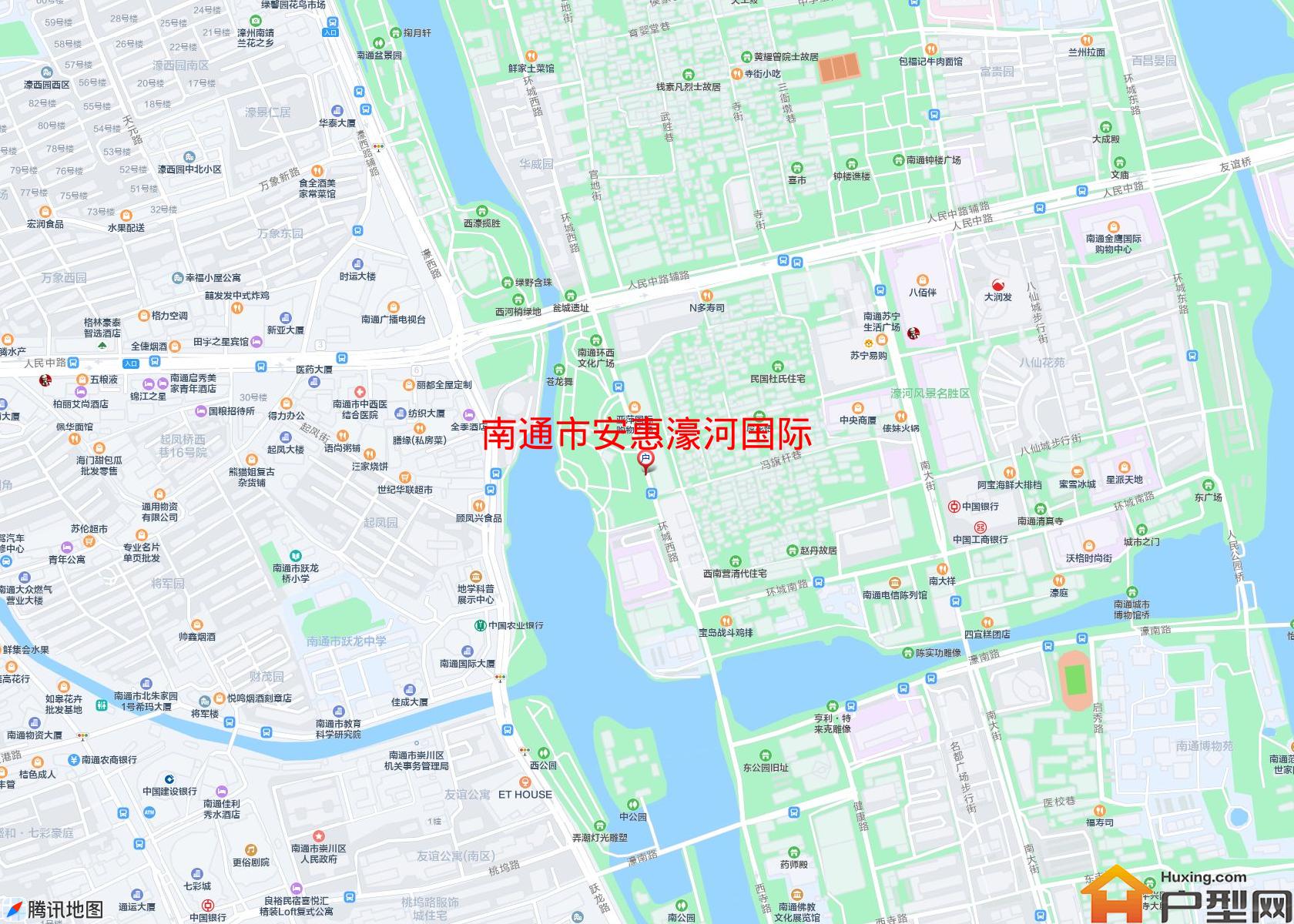 安惠濠河国际小区 - 户型网