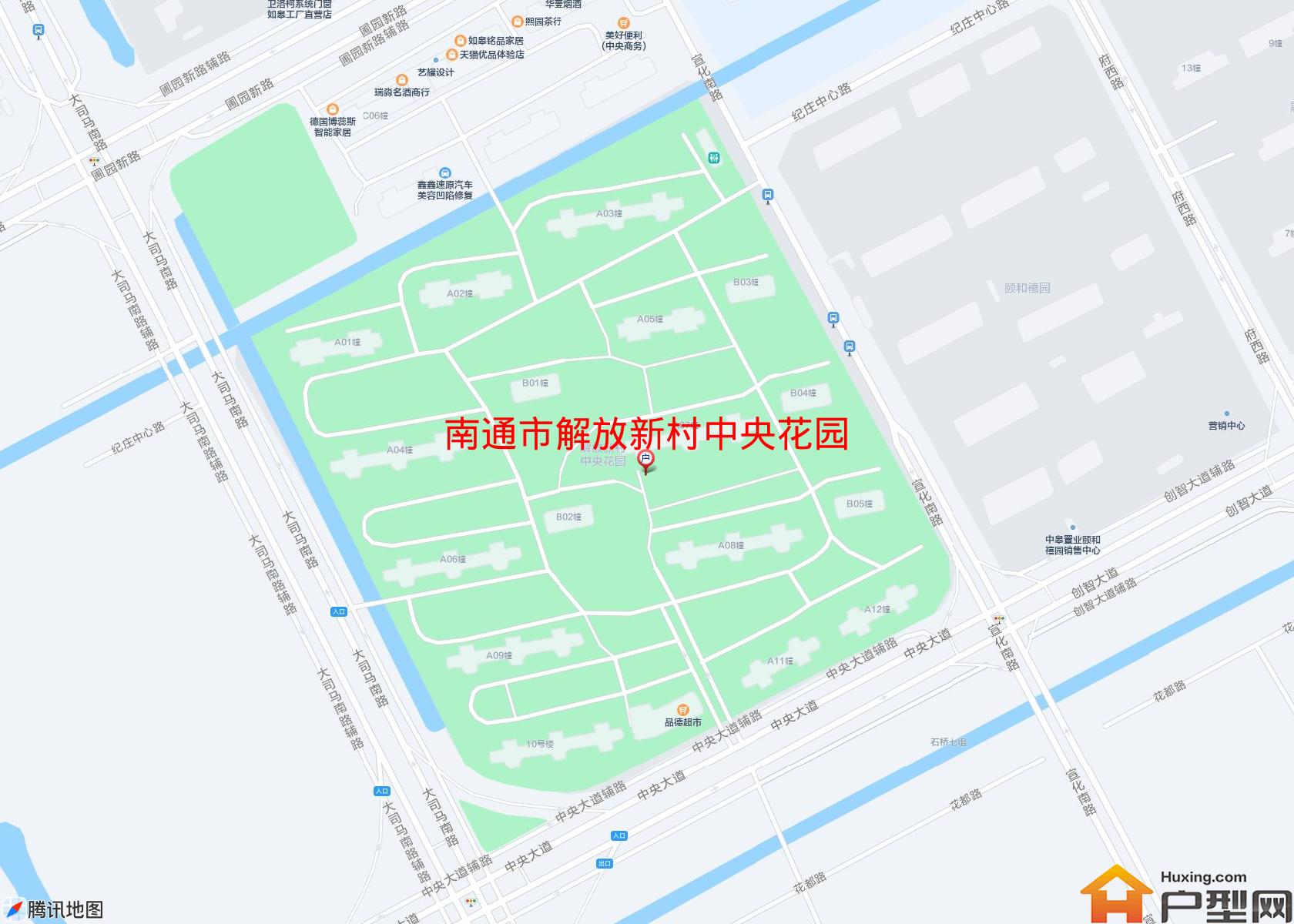 解放新村中央花园小区 - 户型网