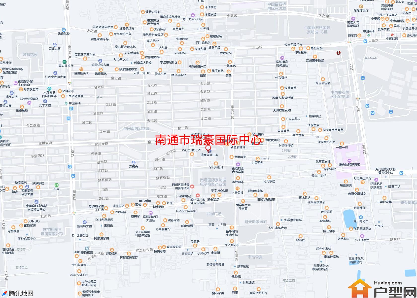 瑞豪国际中心小区 - 户型网