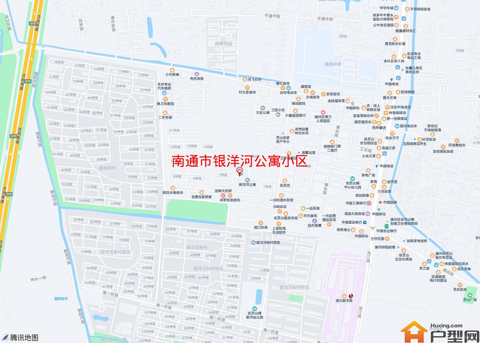 银洋河公寓小区小区 - 户型网