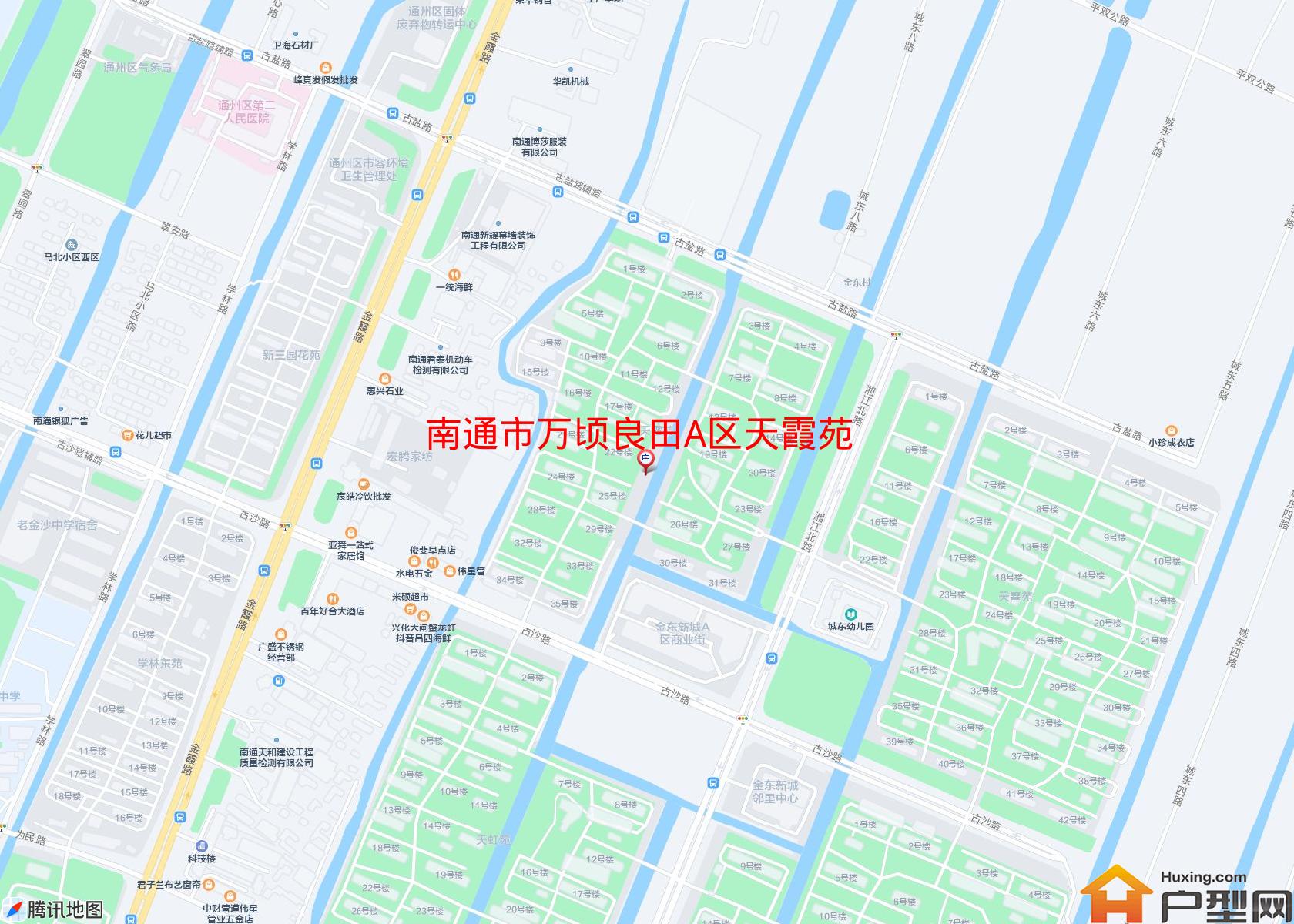 万顷良田A区天霞苑小区 - 户型网