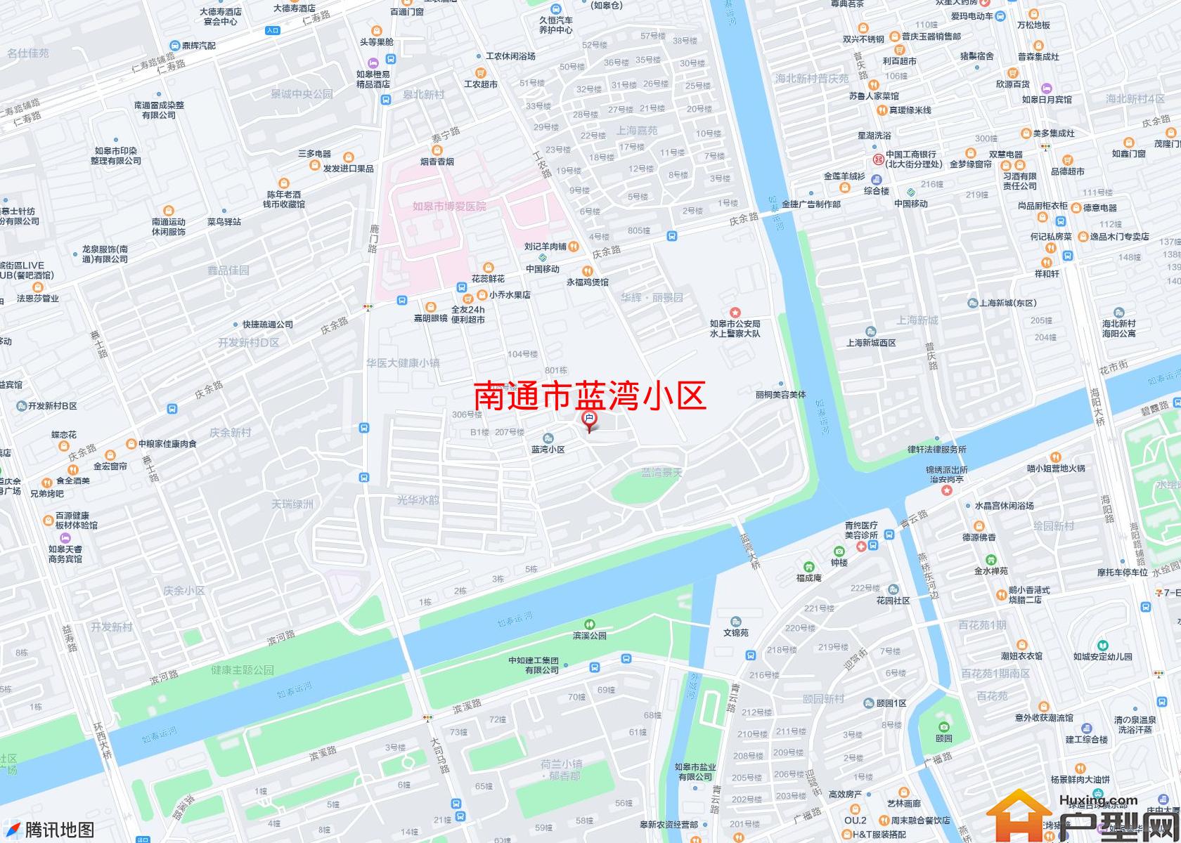 蓝湾小区小区 - 户型网