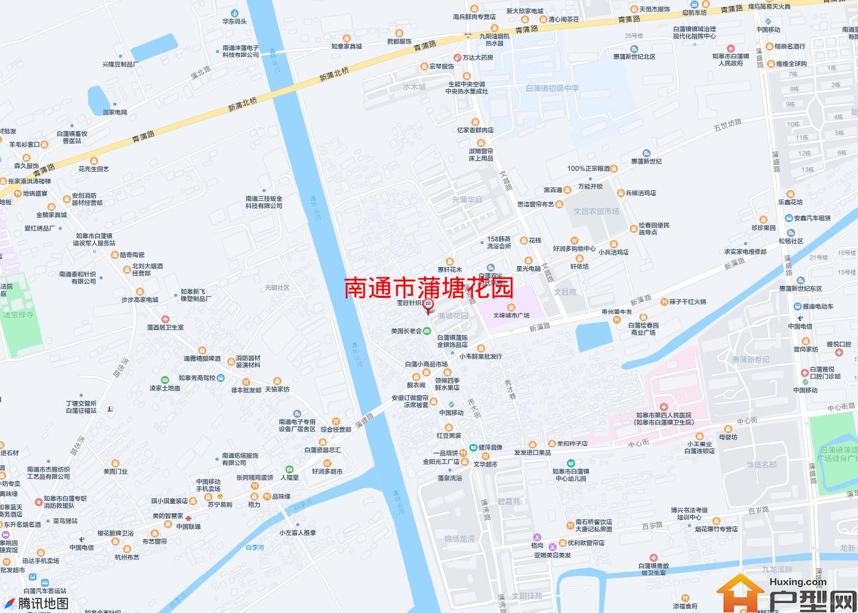 蒲塘花园小区 - 户型网