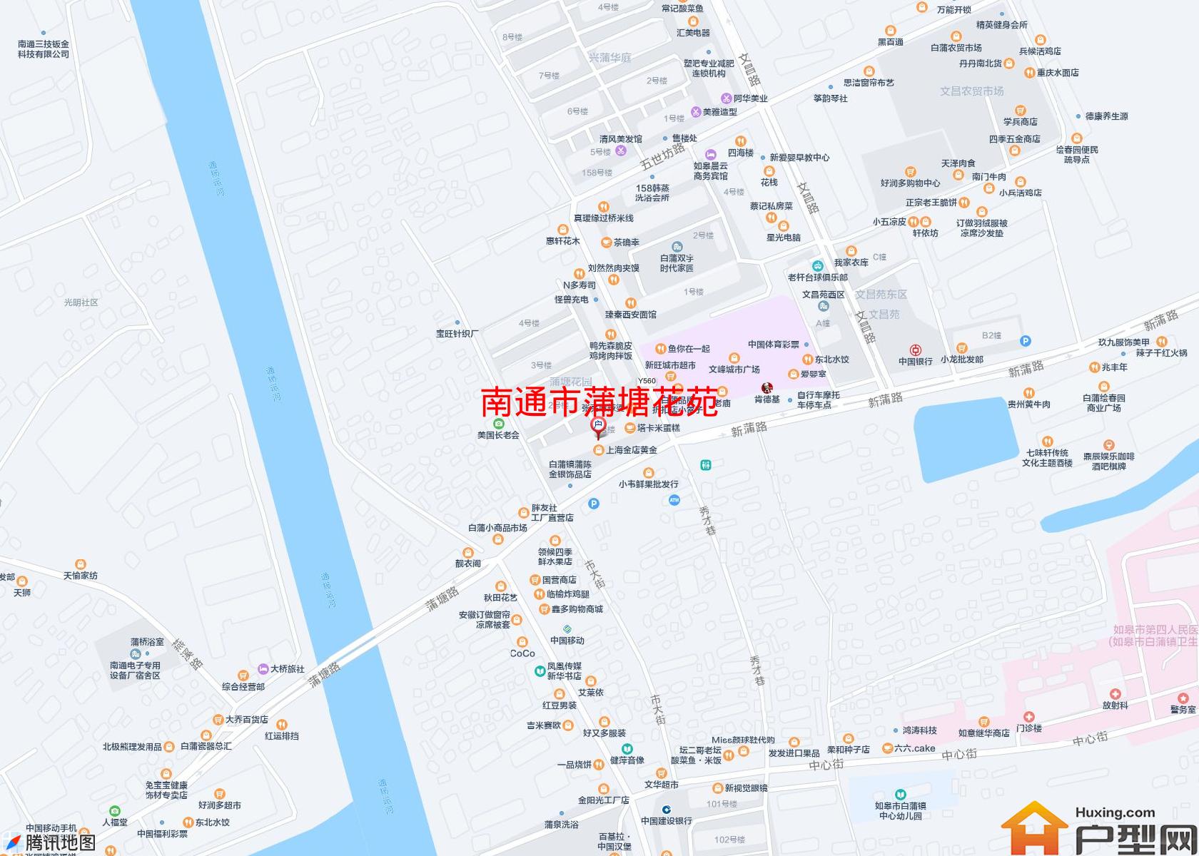 蒲塘花苑小区 - 户型网
