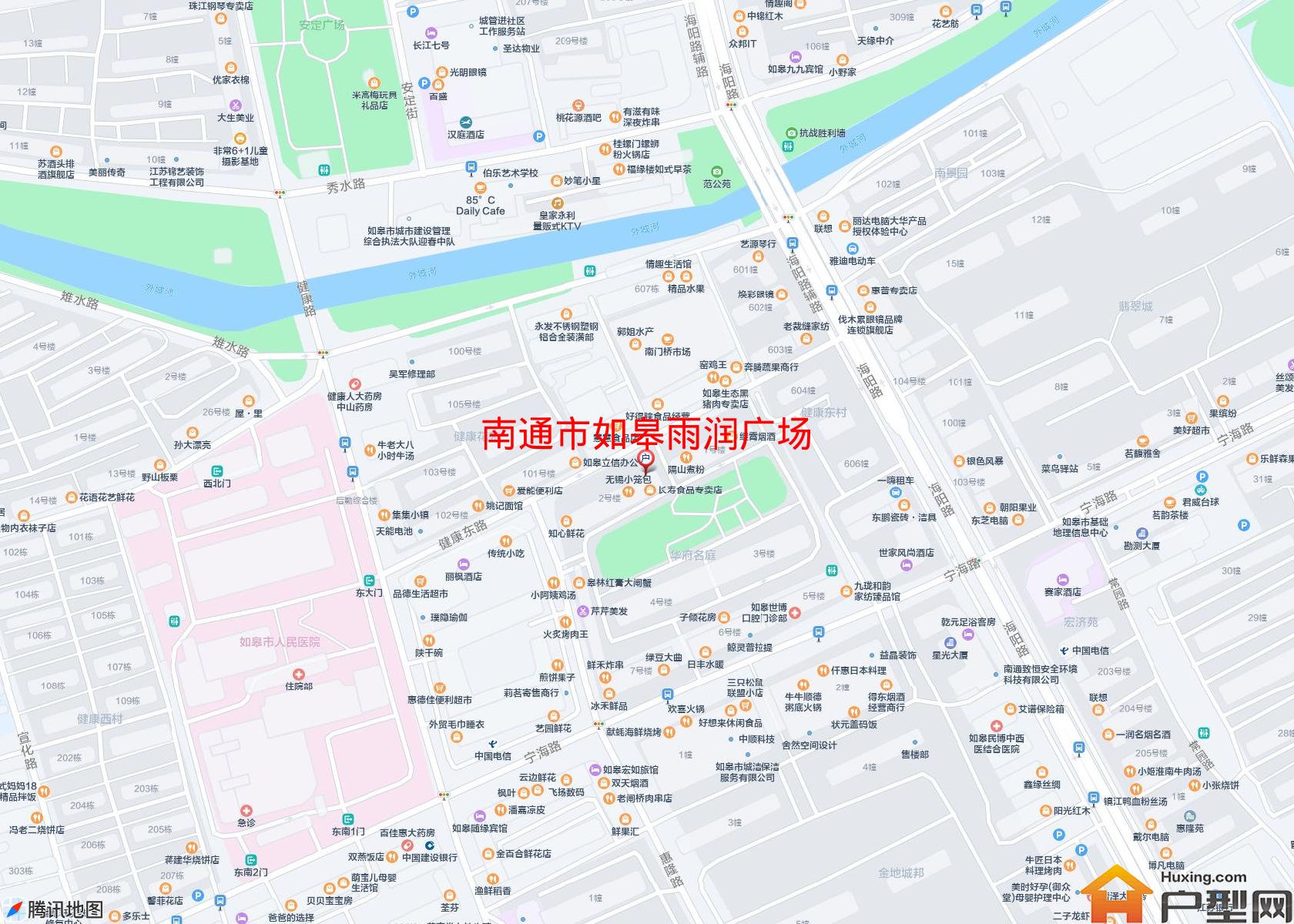 如皋雨润广场小区 - 户型网