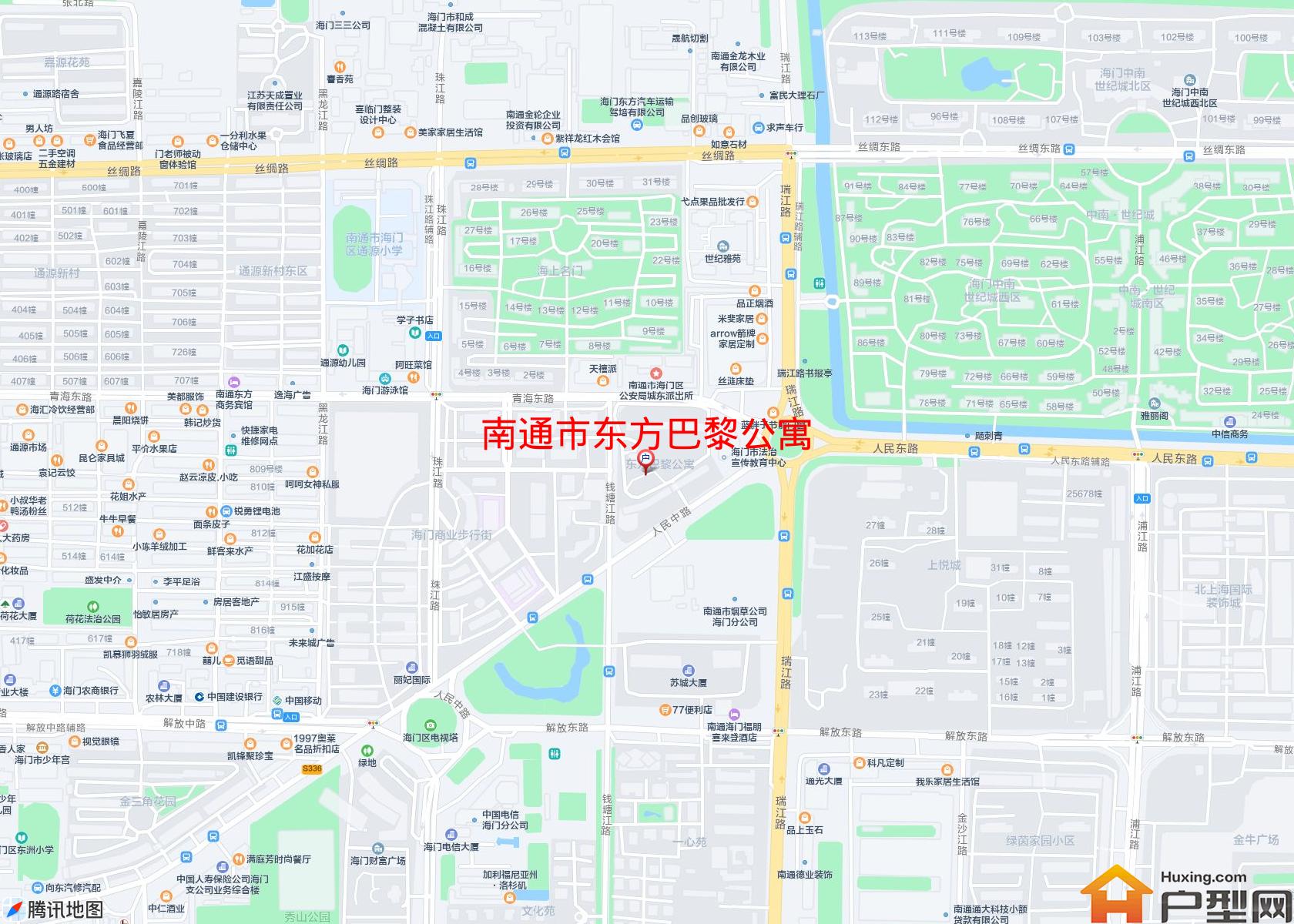 东方巴黎公寓小区 - 户型网