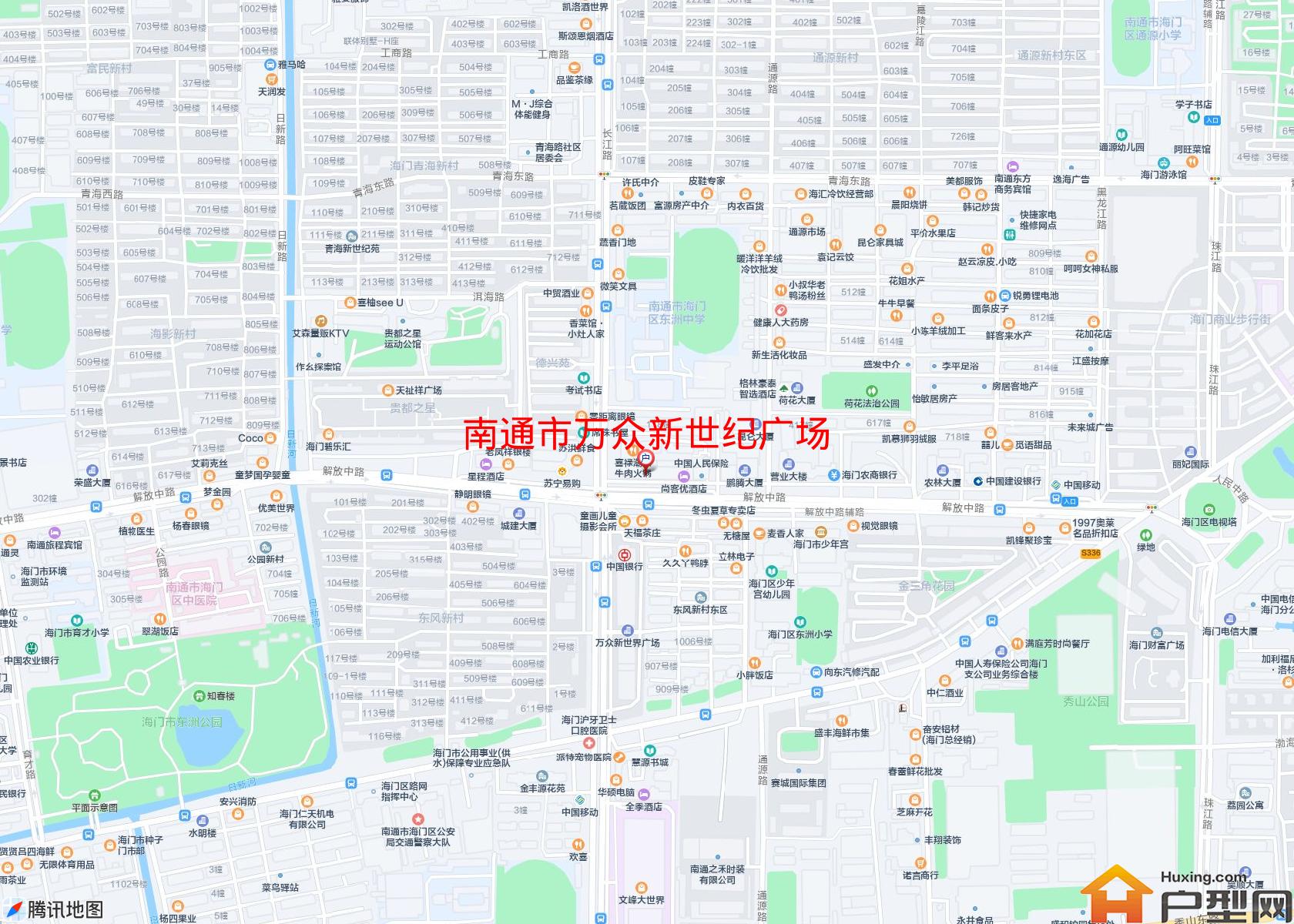万众新世纪广场小区 - 户型网