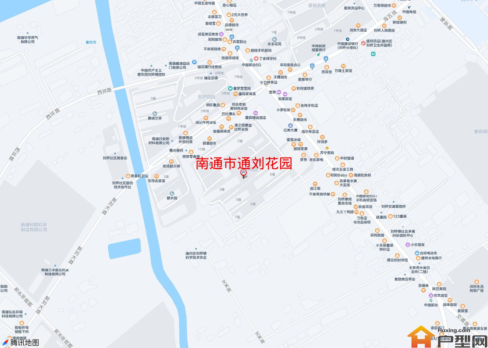 通刘花园小区 - 户型网