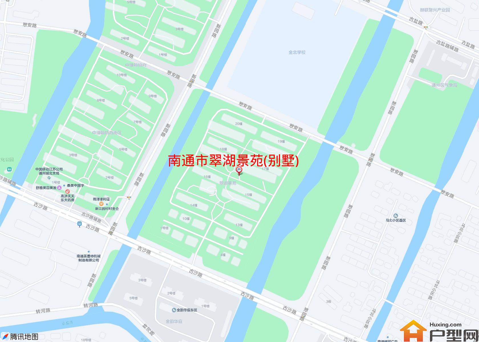 翠湖景苑(别墅)小区 - 户型网