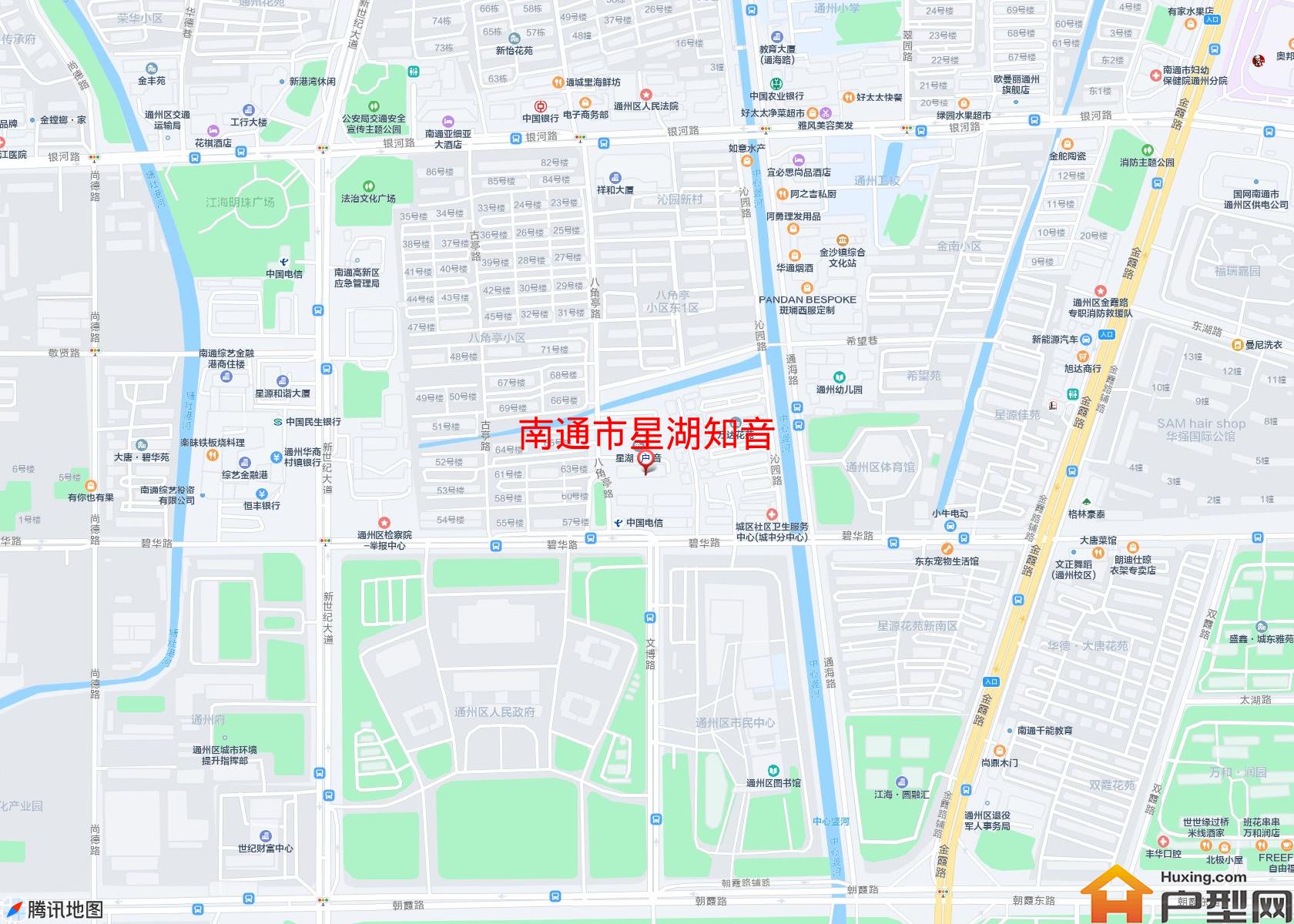 星湖知音小区 - 户型网