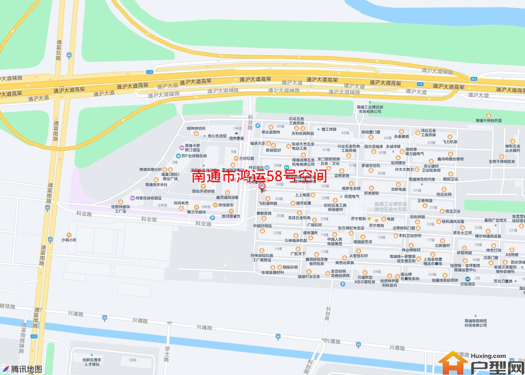 鸿运58号空间小区 - 户型网
