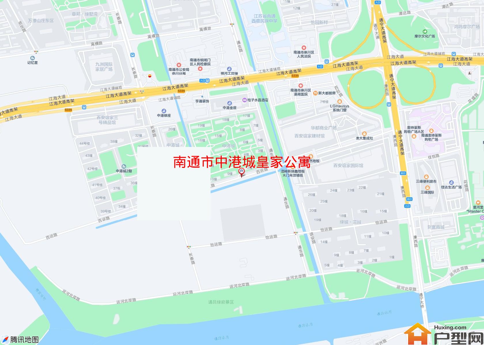 中港城皇家公寓小区 - 户型网