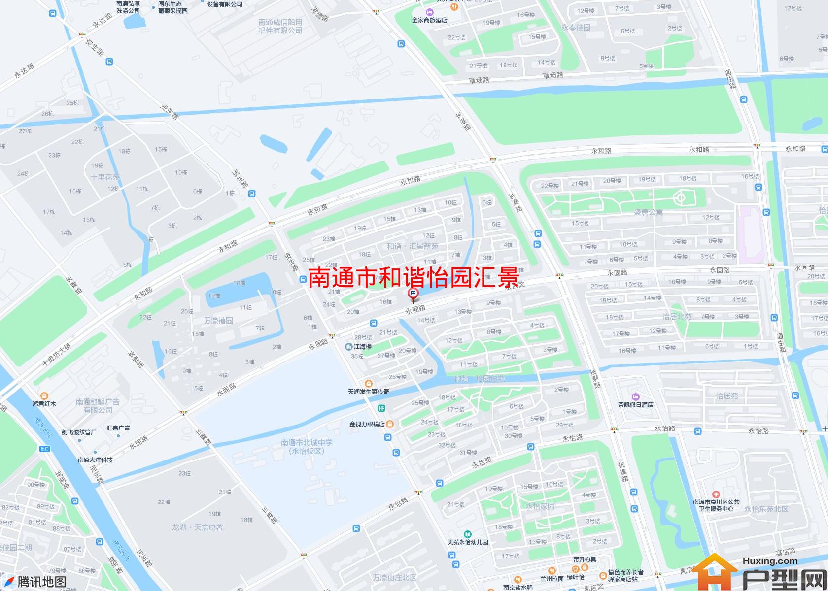 和谐怡园汇景小区 - 户型网