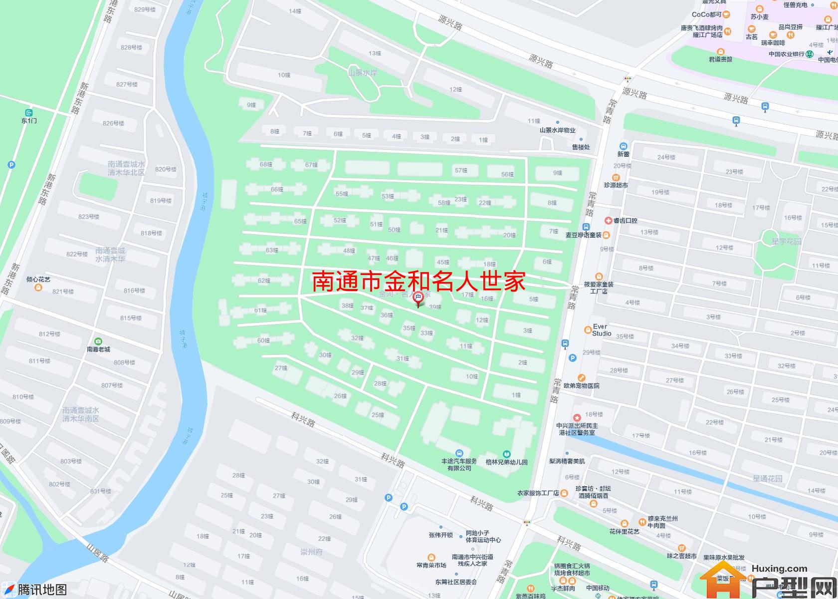 金和名人世家小区 - 户型网