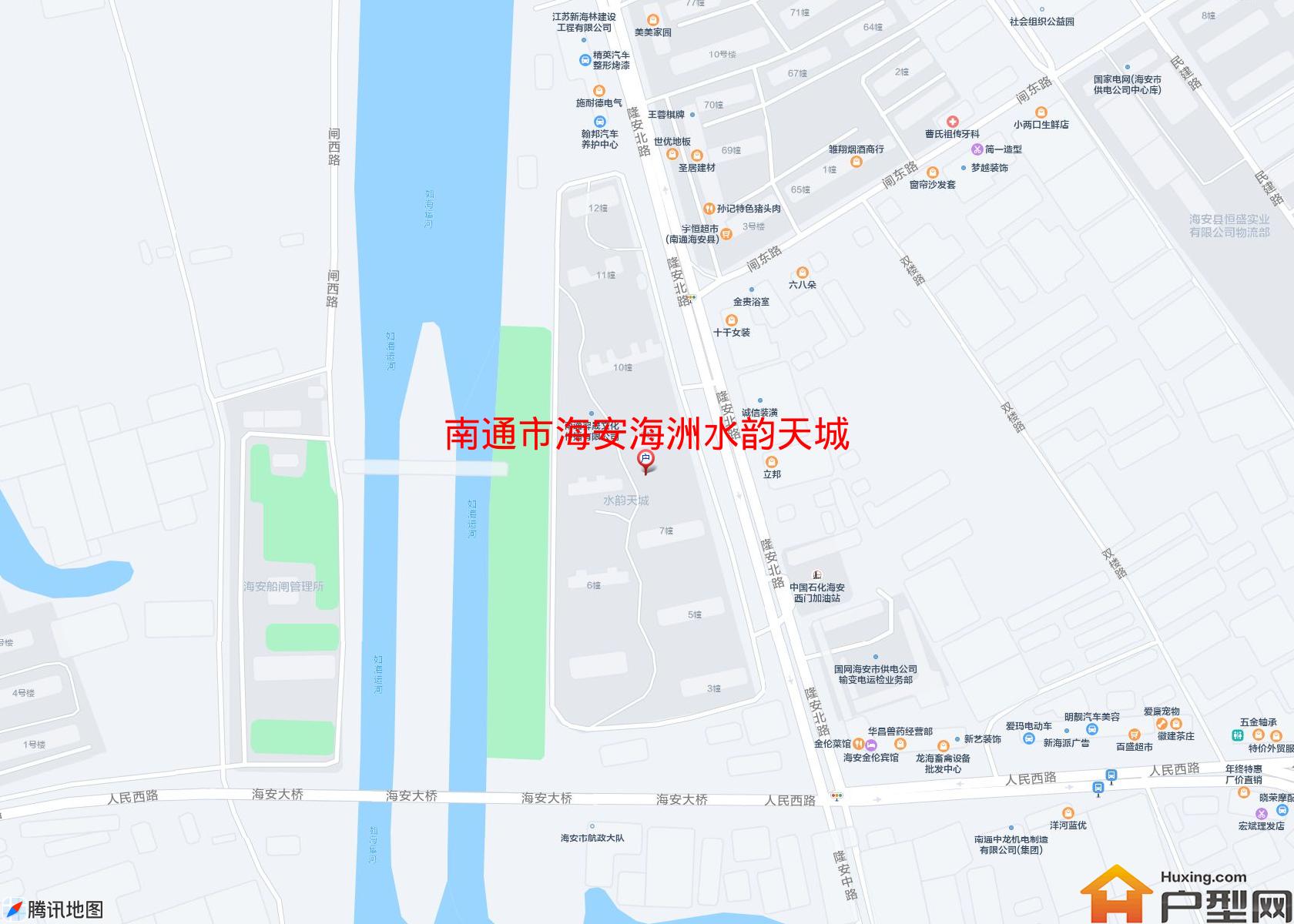 海安海洲水韵天城小区 - 户型网