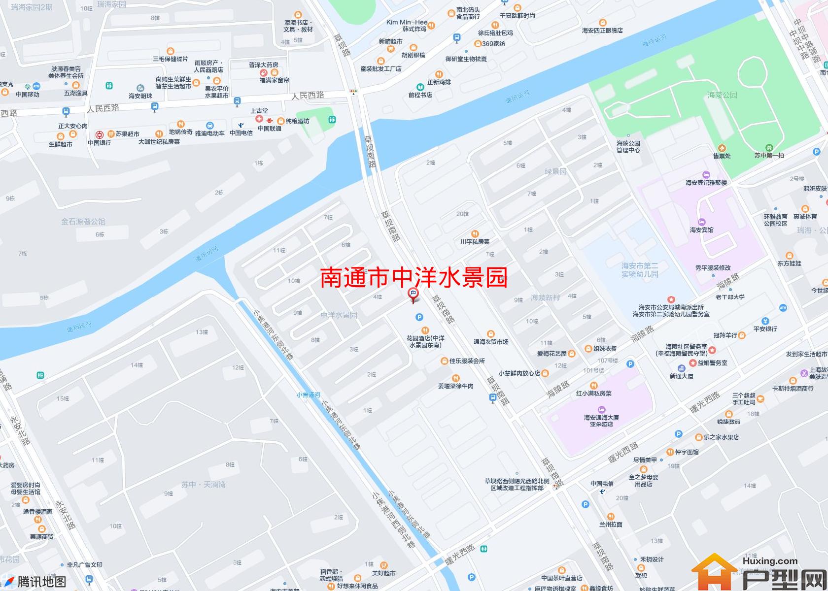 中洋水景园小区 - 户型网