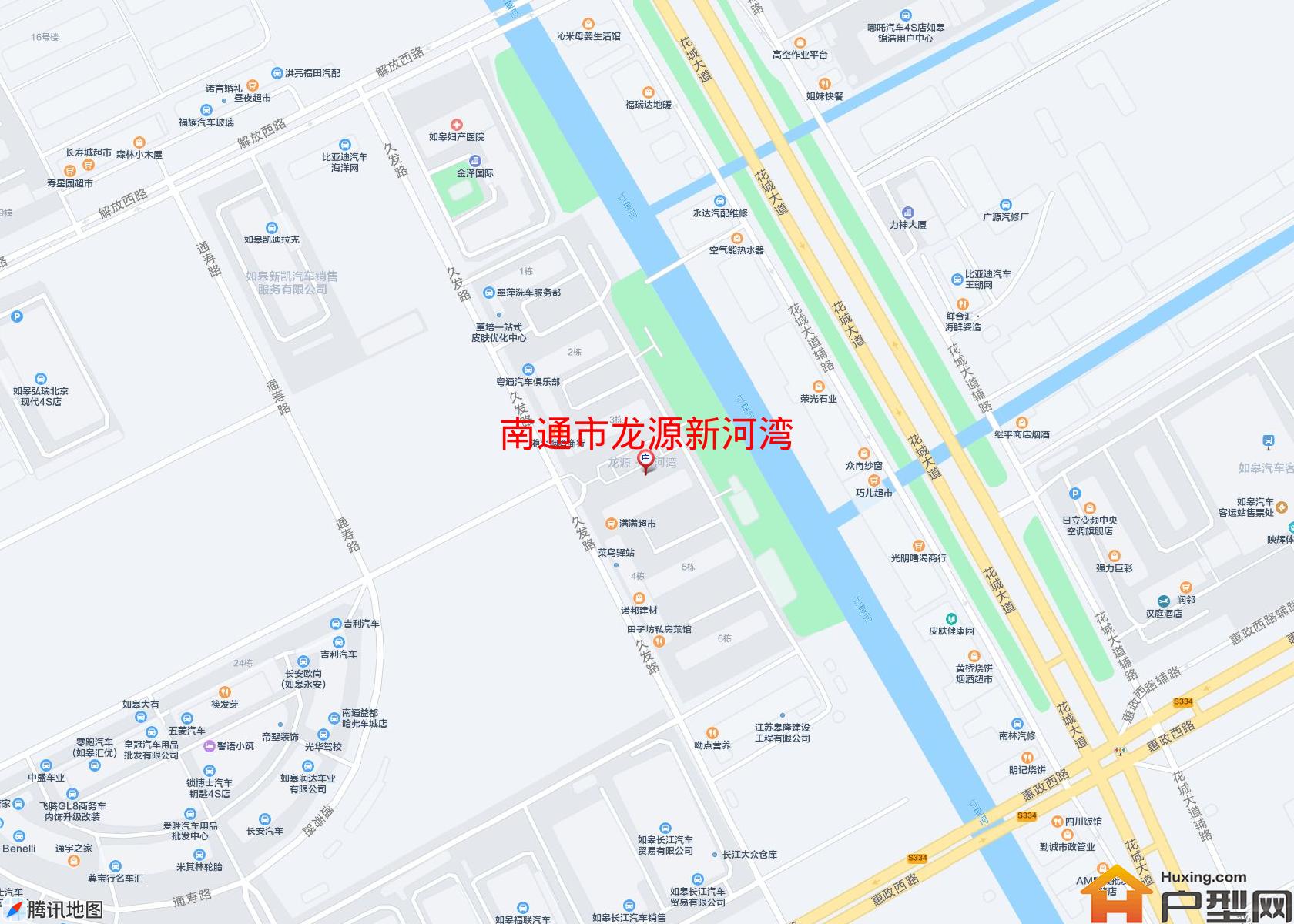 龙源新河湾小区 - 户型网