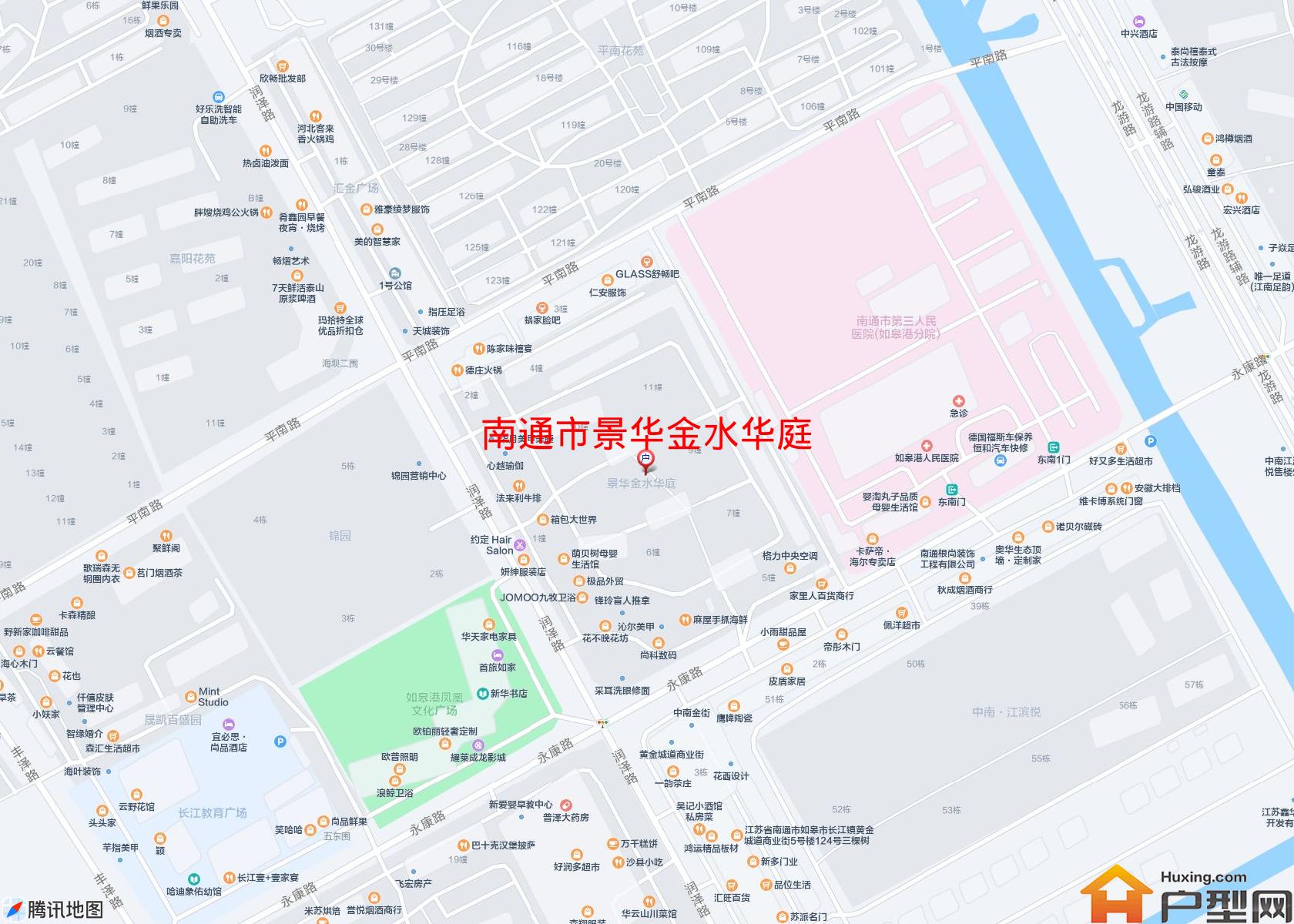 景华金水华庭小区 - 户型网