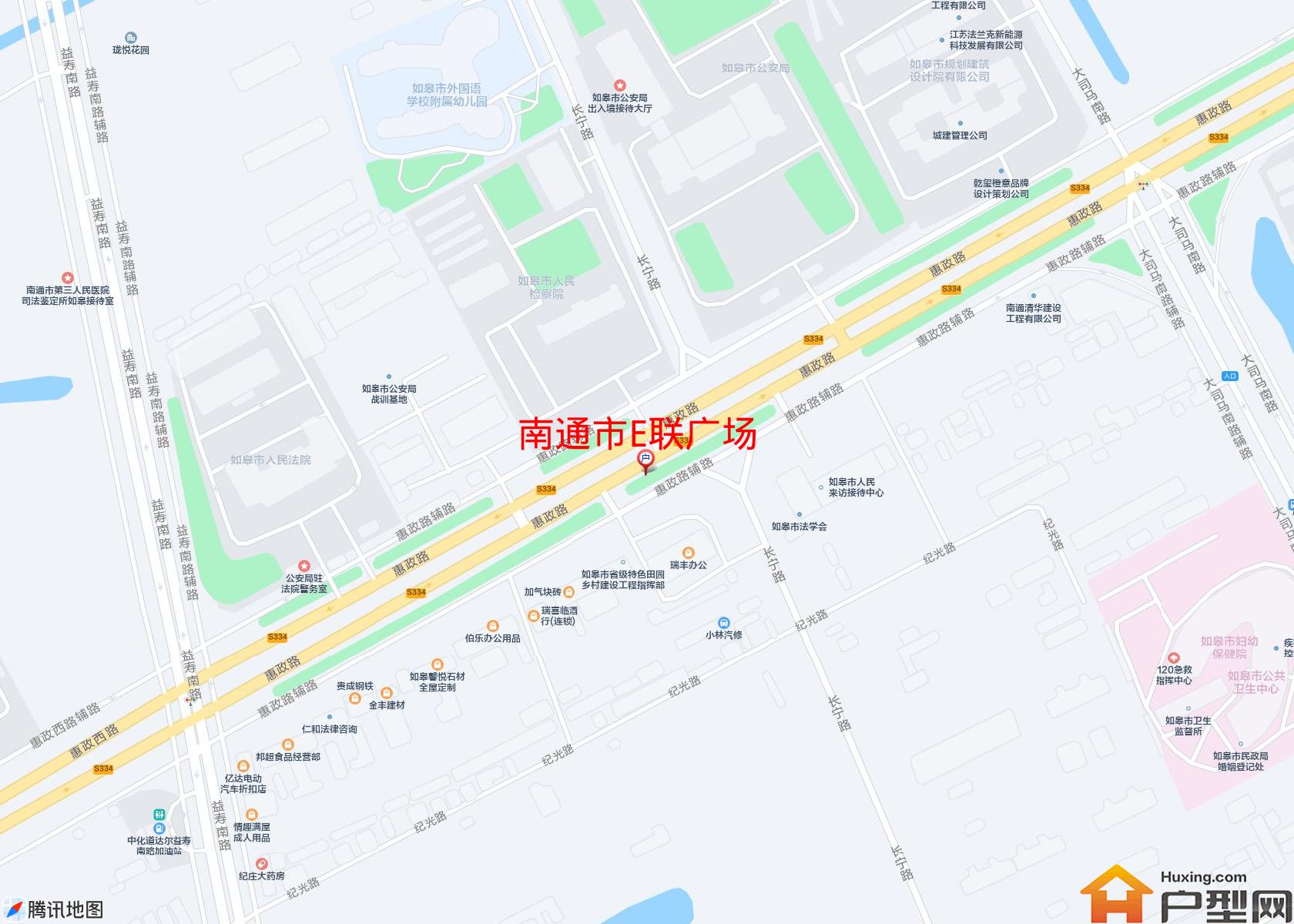 E联广场小区 - 户型网